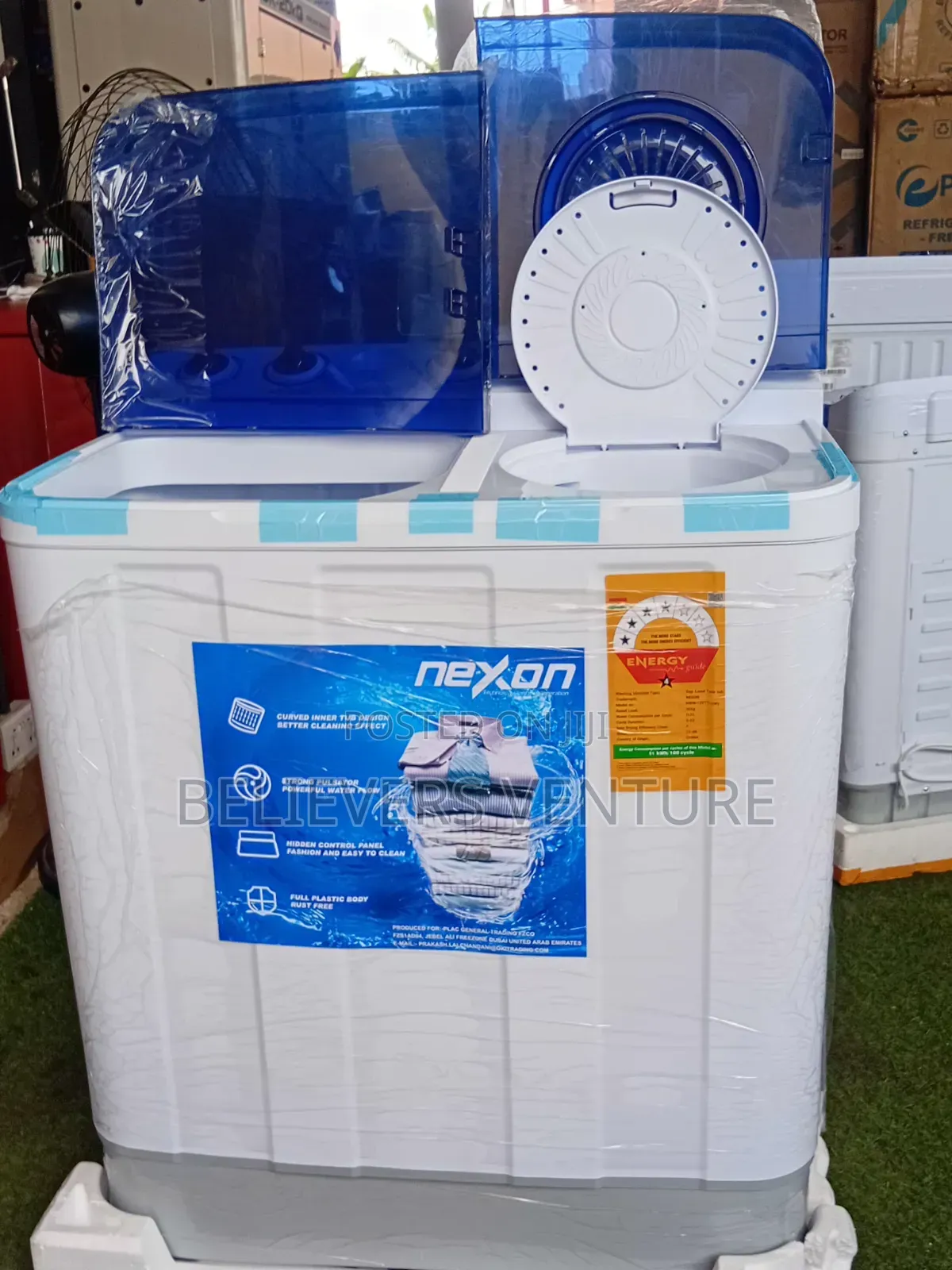 Nexon 10KG Washing Machine – Fast Wash Gentle Fabric 10kg