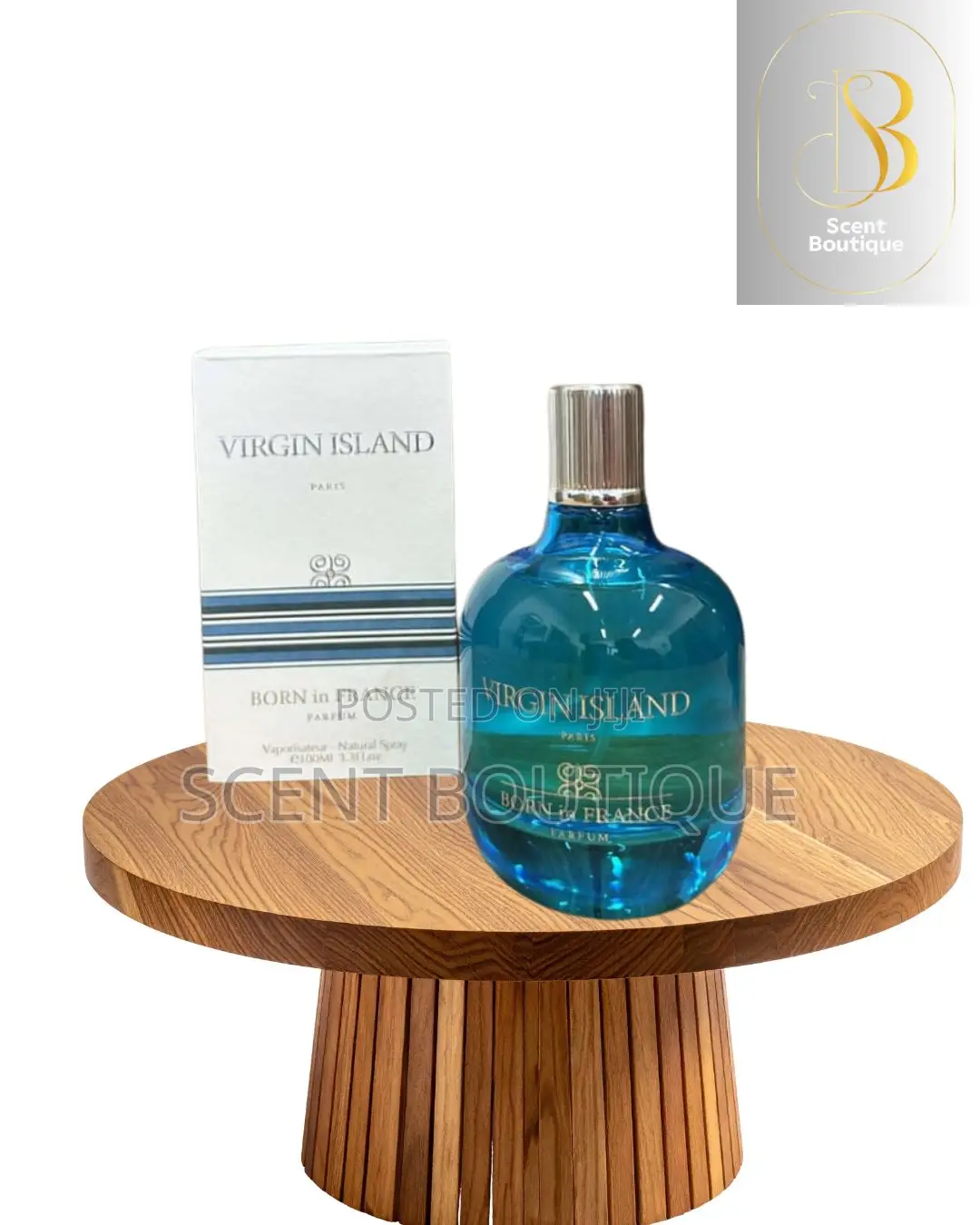 Virgin Island Born in France Eau De Parfum — Unisex Perfume (100ml)