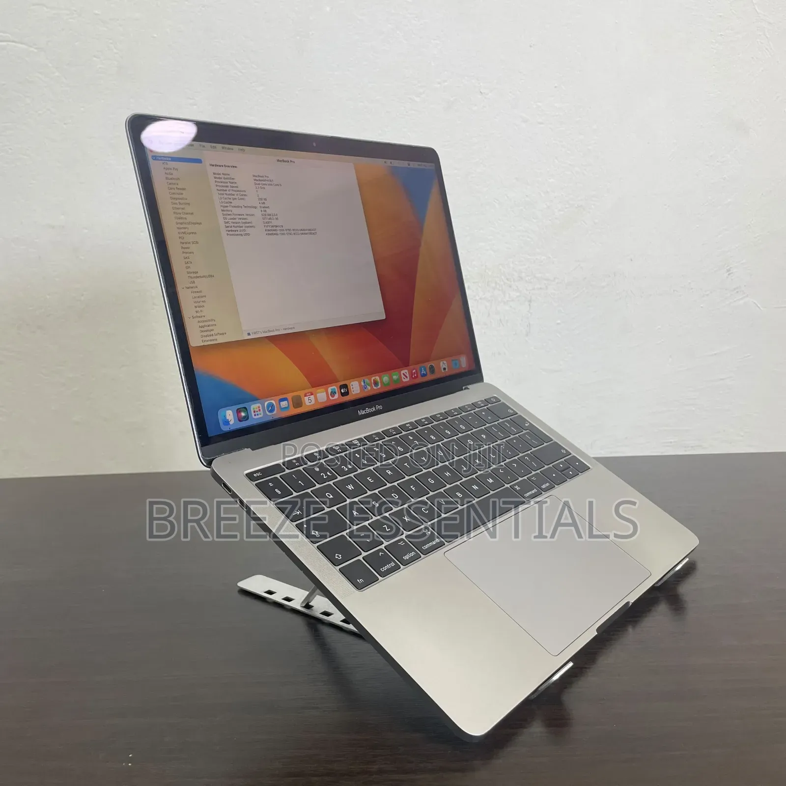 Laptop Apple MacBook Pro 2017 8GB Intel Core i5 SSD 256GB