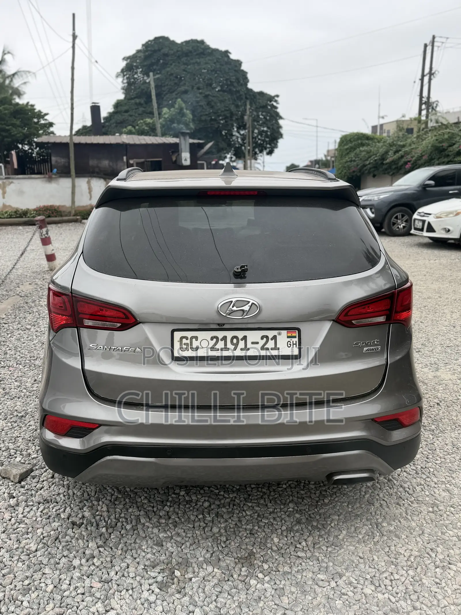 Hyundai Santa Fe Limited FWD 2017 Gray