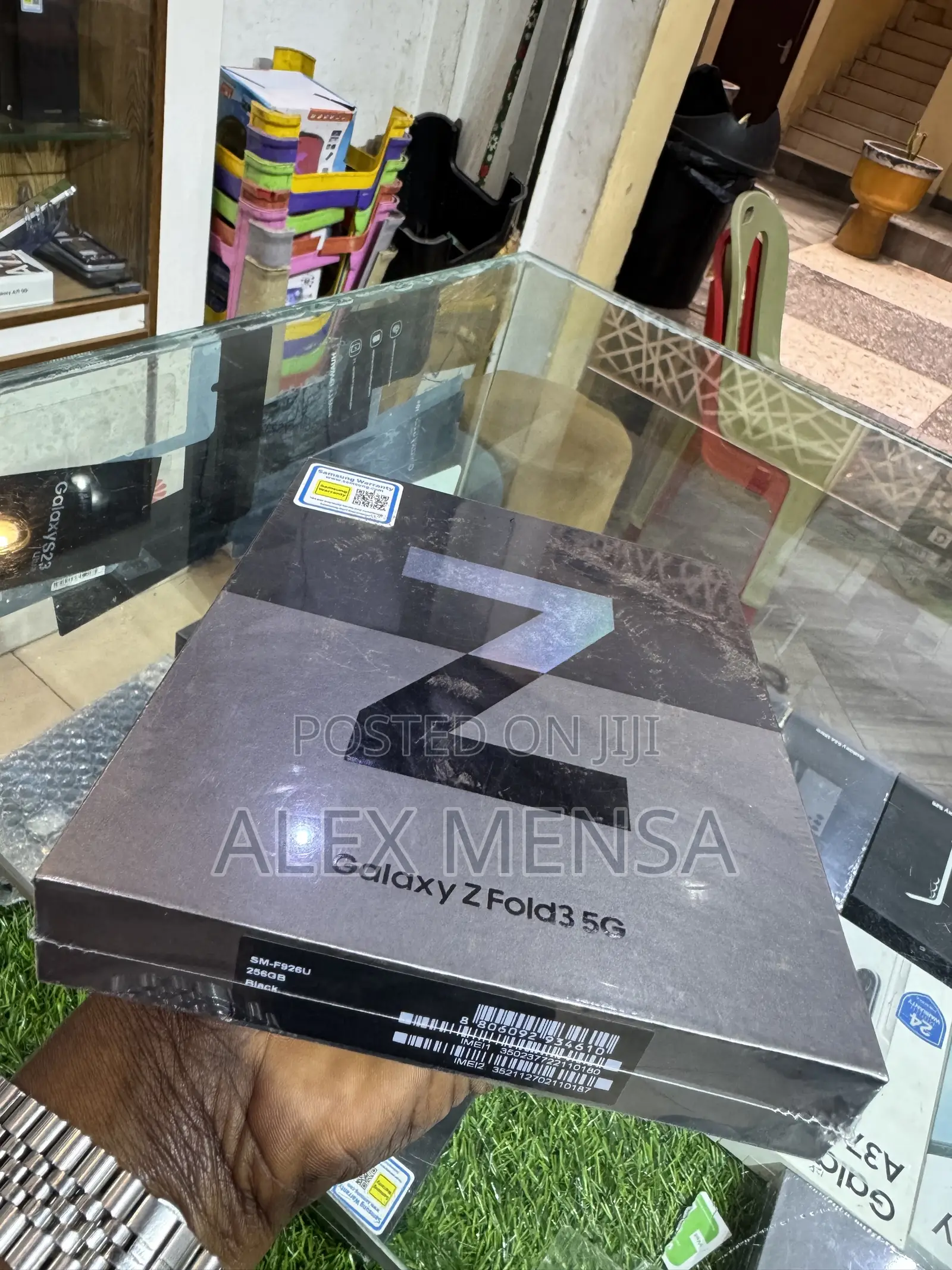 New Samsung Galaxy Z Fold 3 256 GB Black
