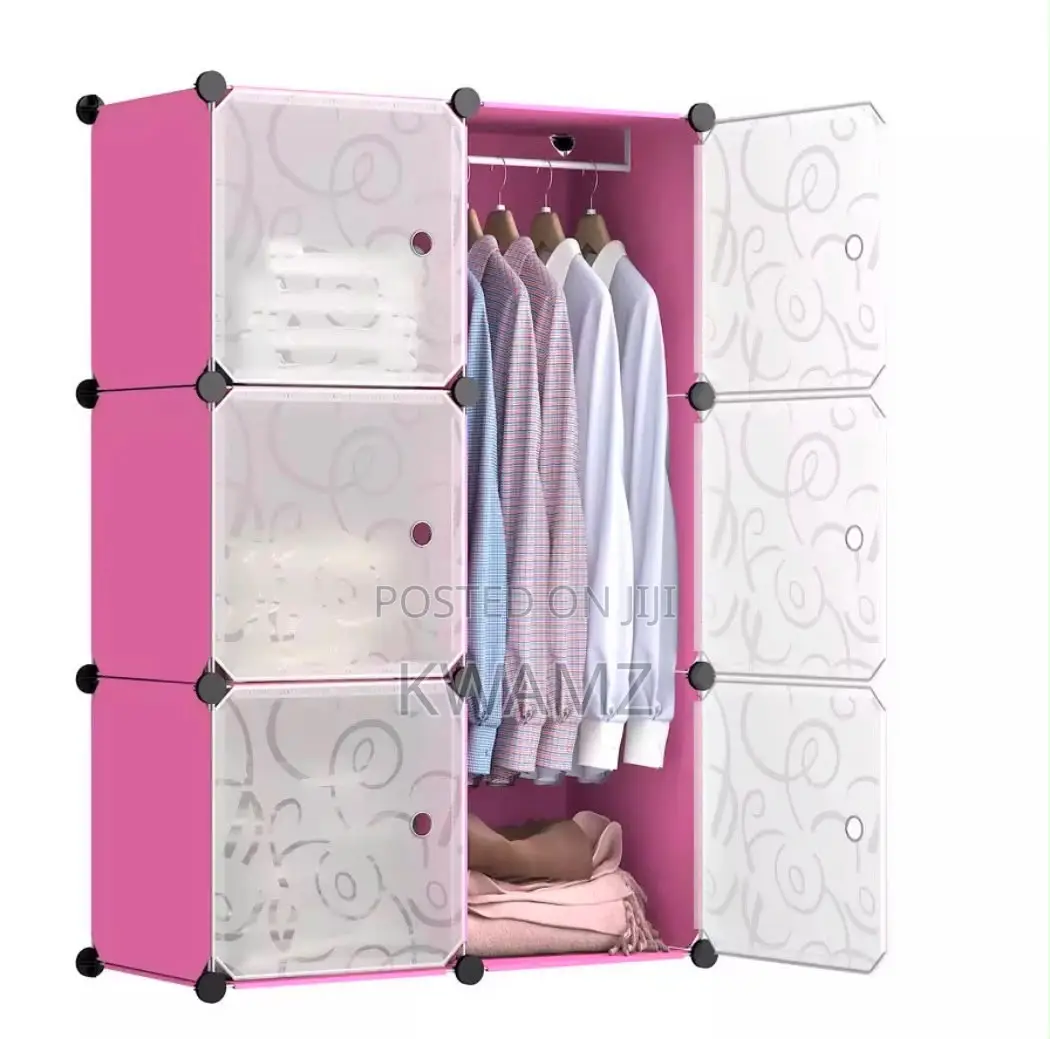 12 Cube Plastic Portable Wardrobe