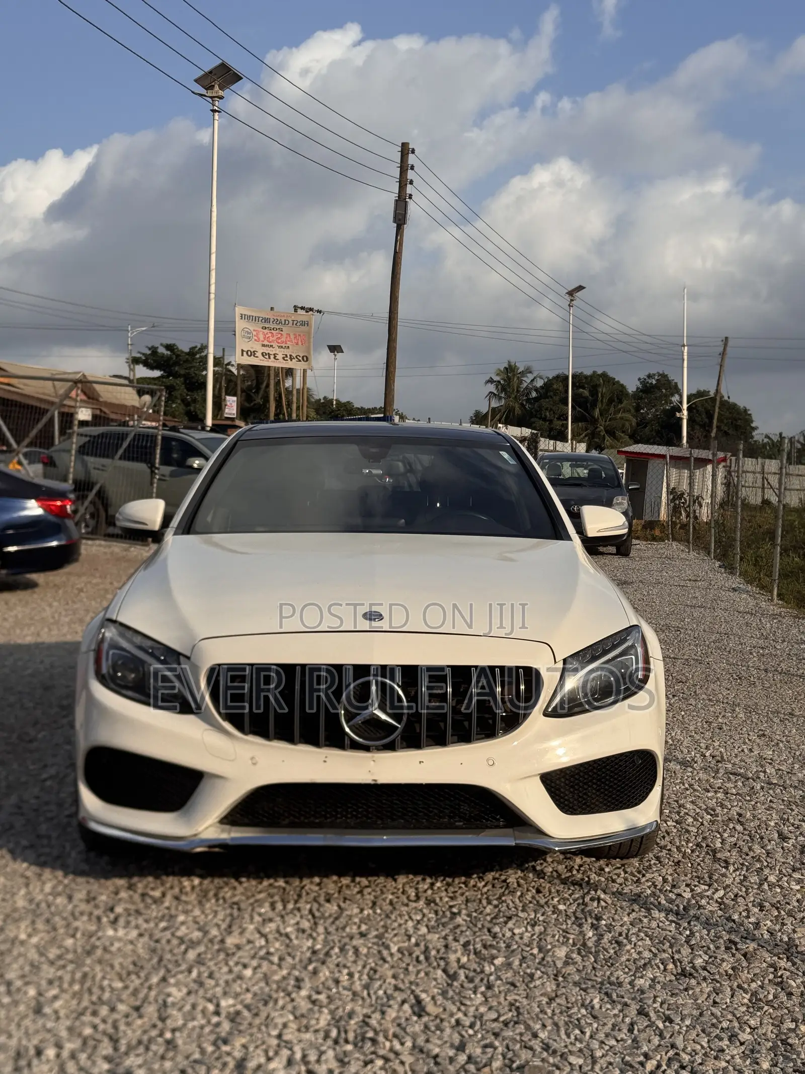 Mercedes-Benz C300 2015 White