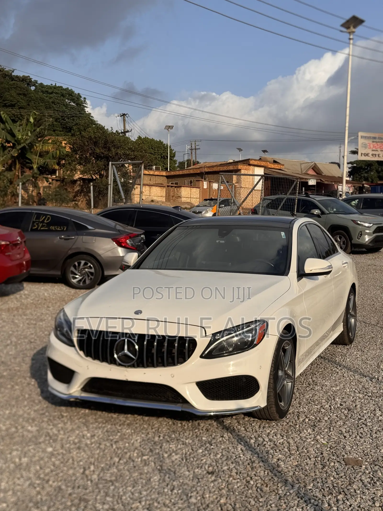 Mercedes-Benz C300 2015 White