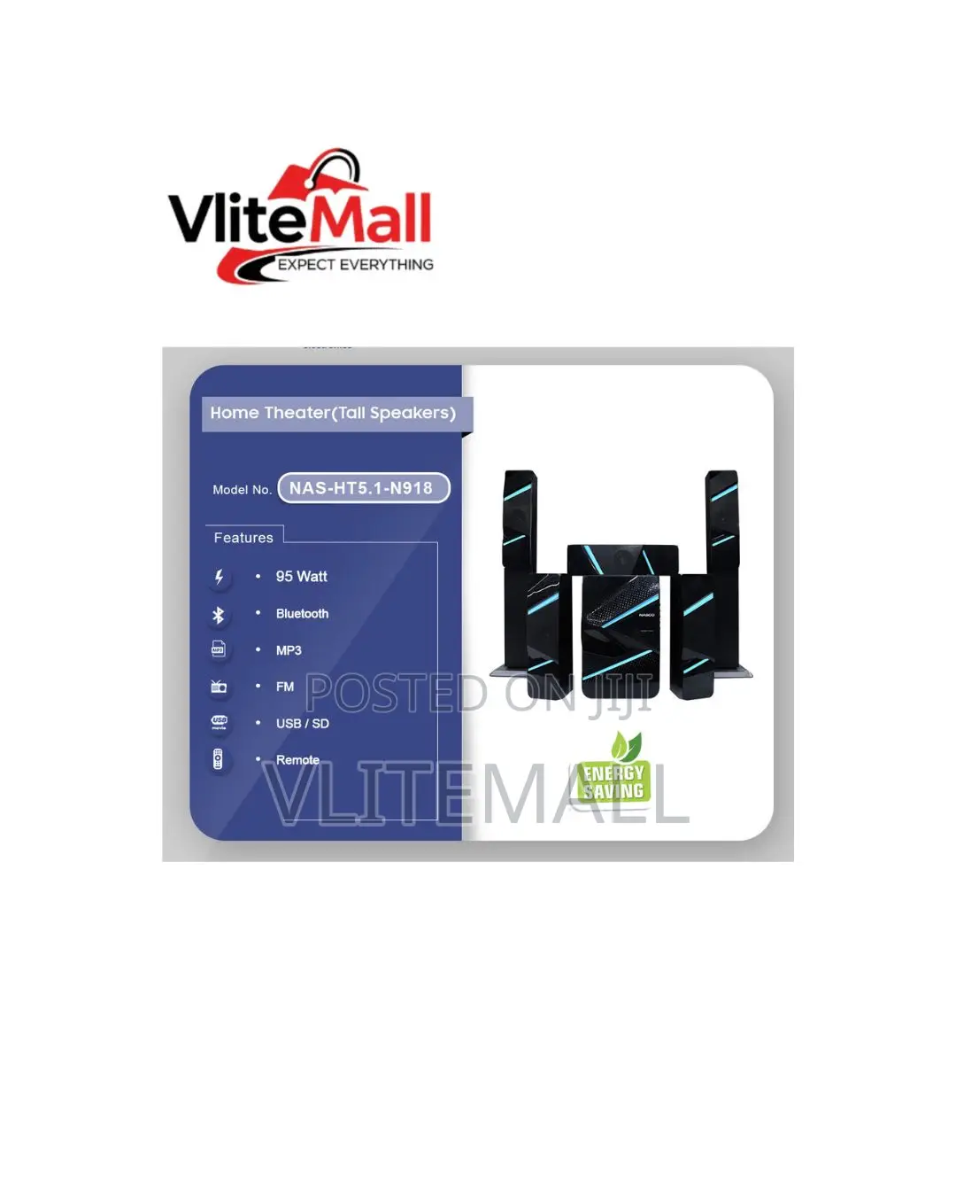 Nasco Home Theater Tall Speakers
Sku:
Nas-Ht5.1-N918