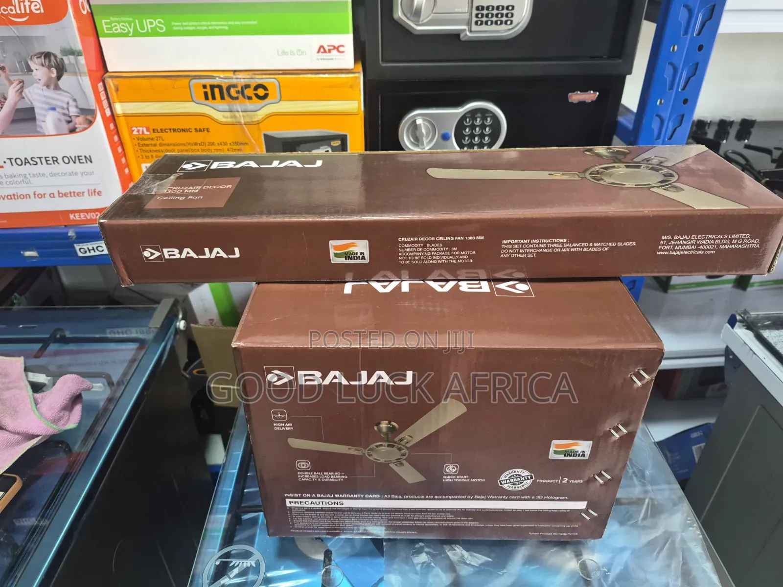 Bajaj Cruzair Decor 1300mm Ceiling Fan