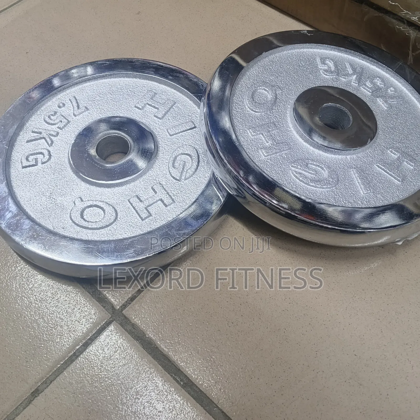 7.5kg Chrome Weight Plate 25mm