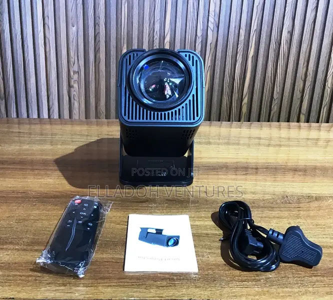 HY320 Projector TV Box + Free Projector Screen (Free Netflix Movies)