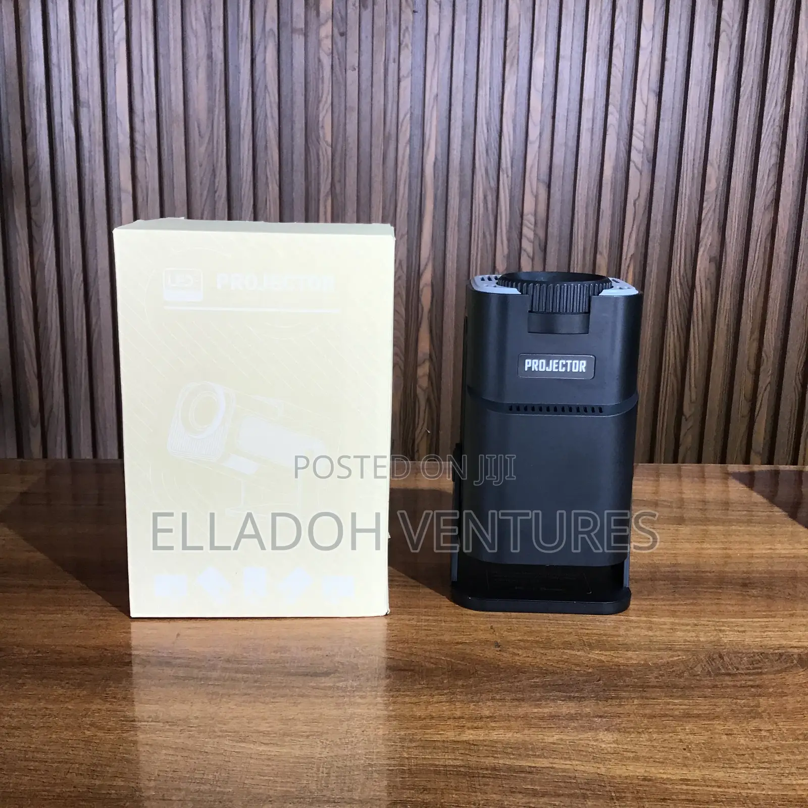 HY320 Mini Projector TV Box (Free Sport Matches) + Projector Screen