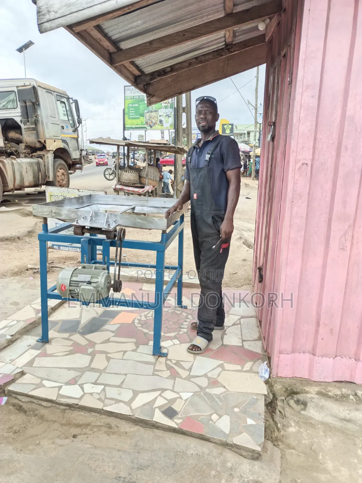 Gari Sieving Machine