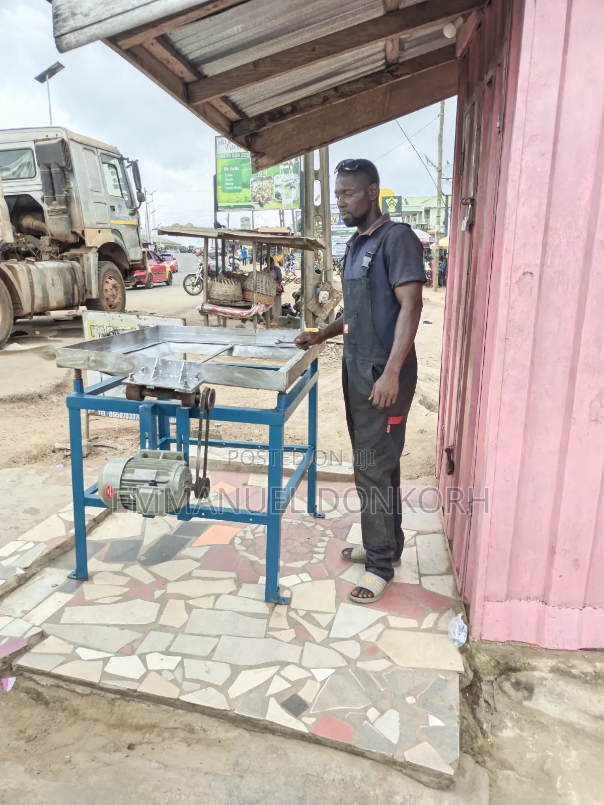 Gari Sieving Machine
