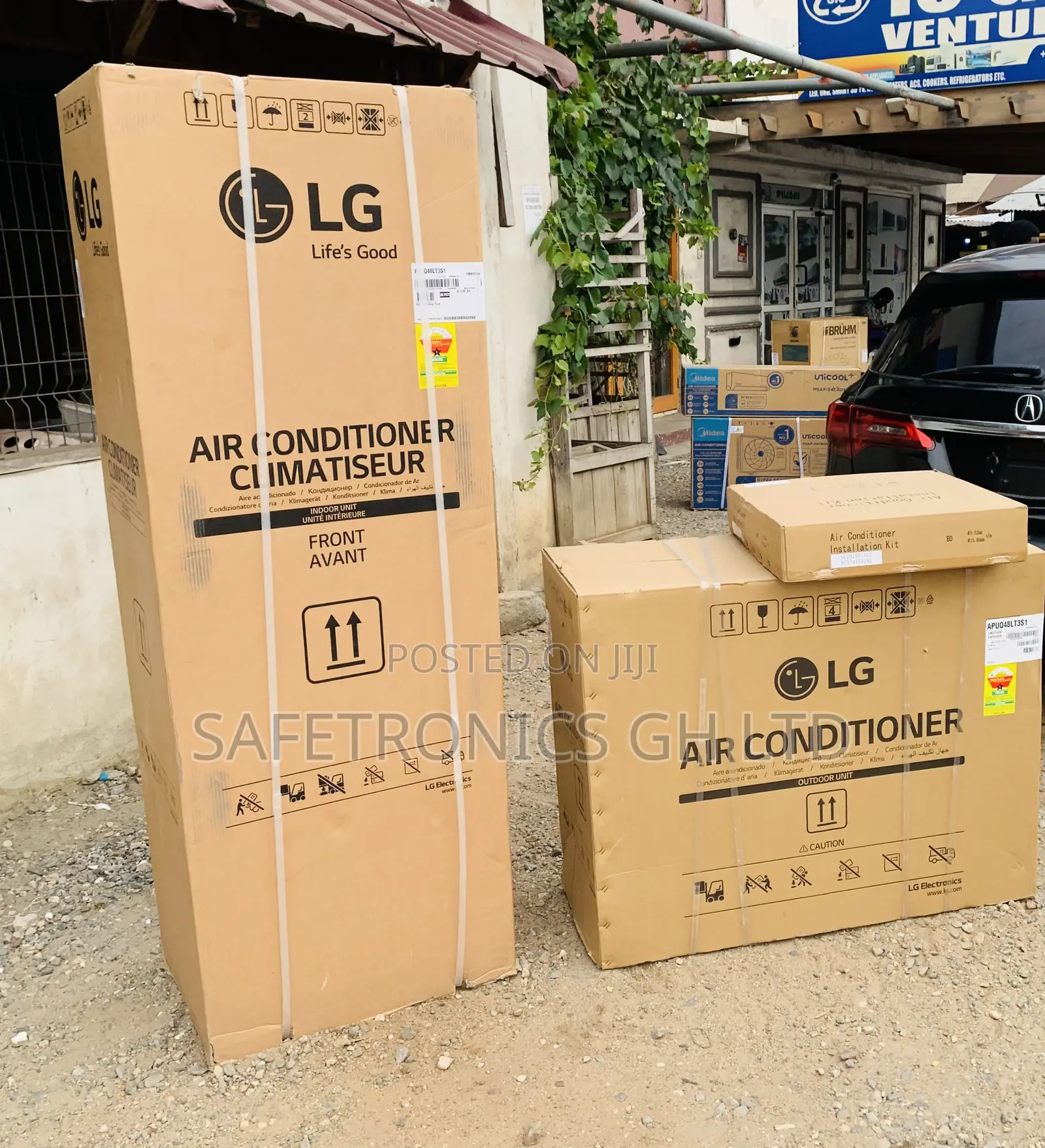 New Quality LG 5HP White Floor Standing Air Conditioner AP-Q48LT3S1