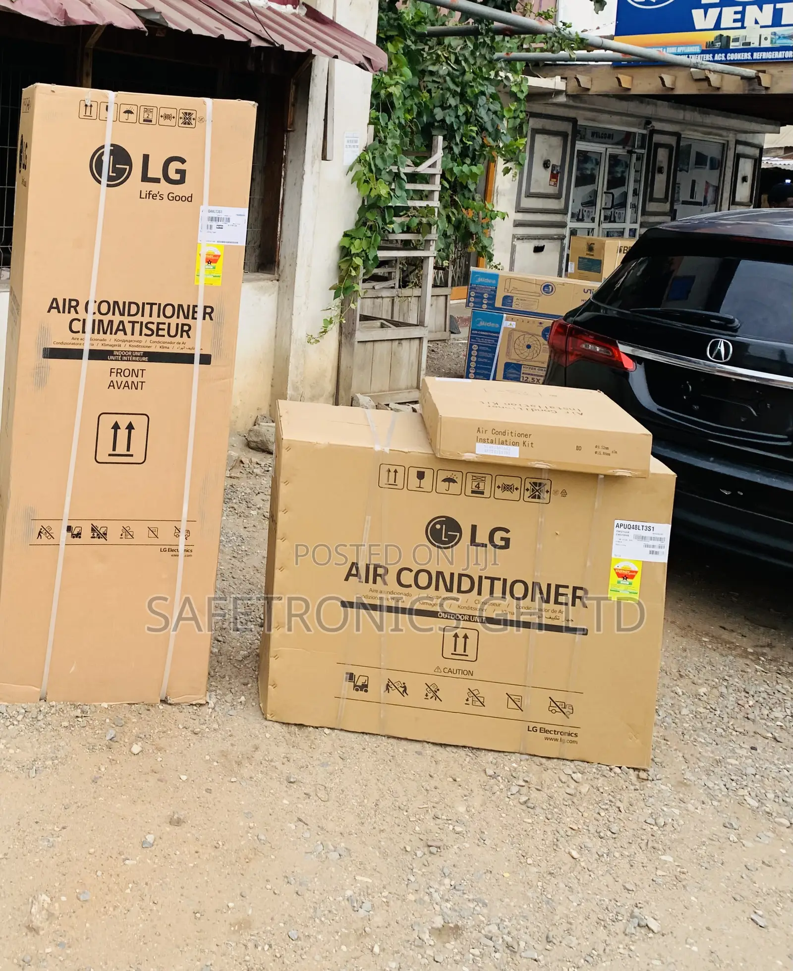 New Quality LG 5HP White Floor Standing Air Conditioner AP-Q48LT3S1