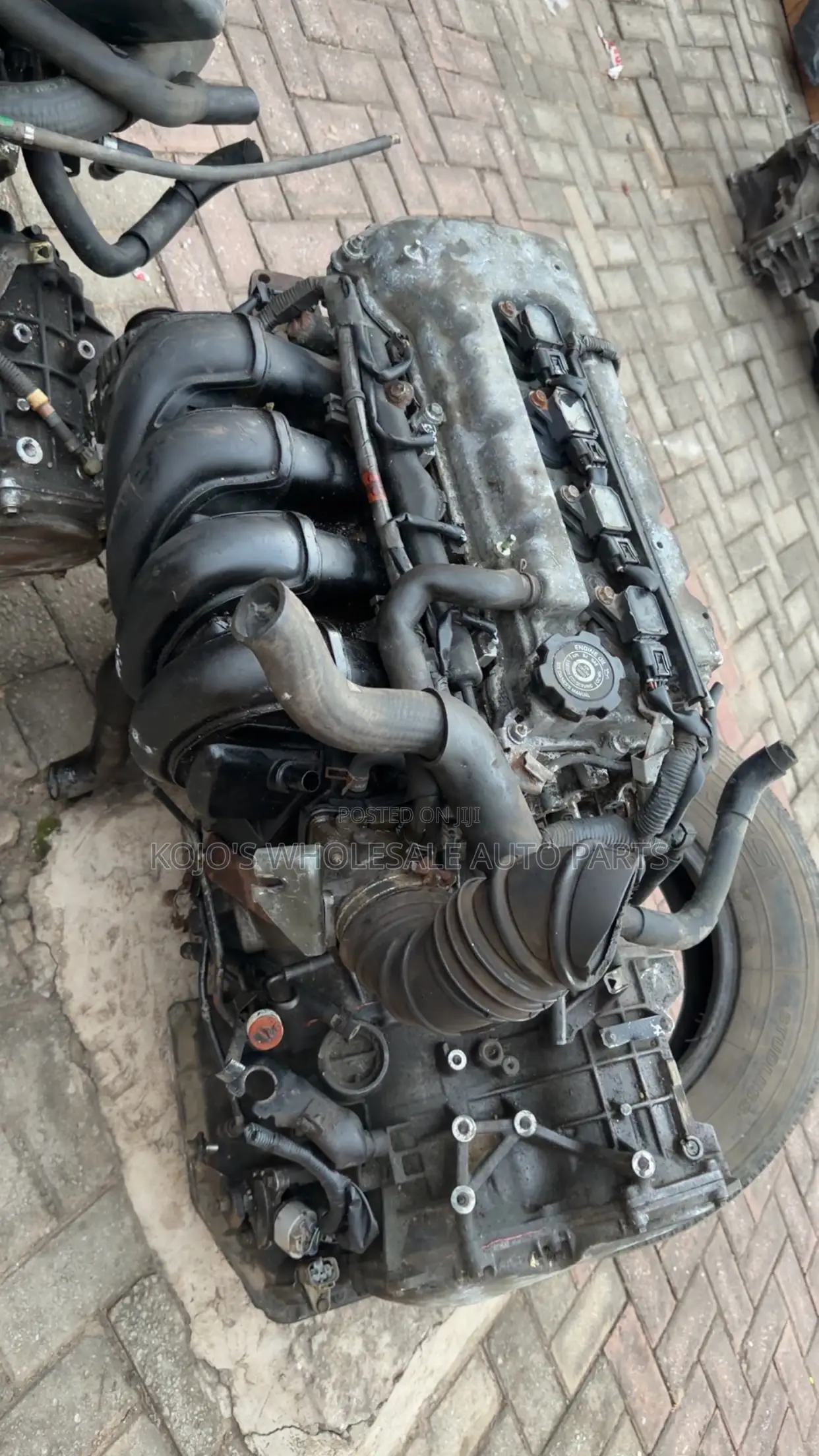 Toyota Corolla 1zz 03 - 08 Engine With GearBox 5 PINS (America)