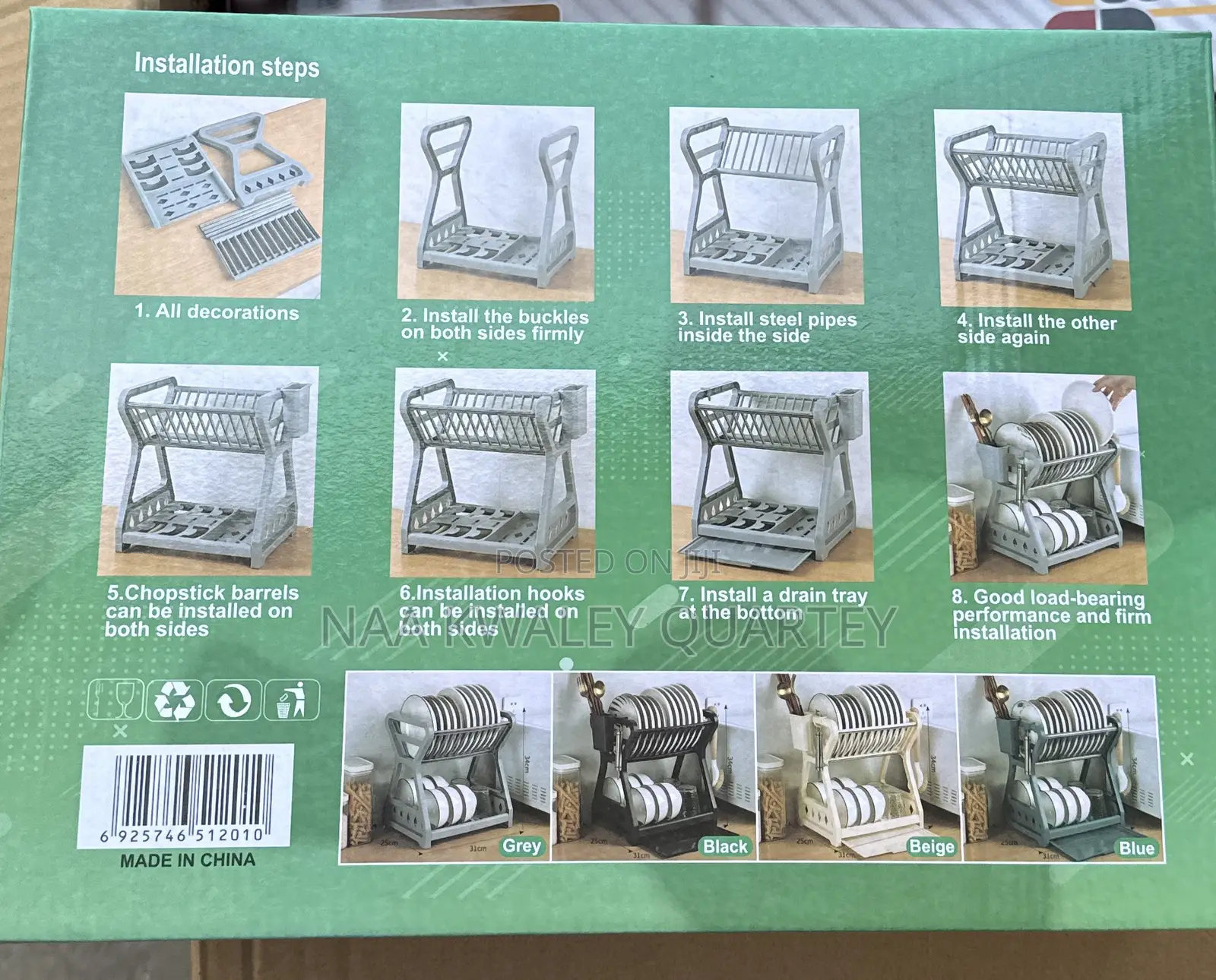 Double Dish Rack