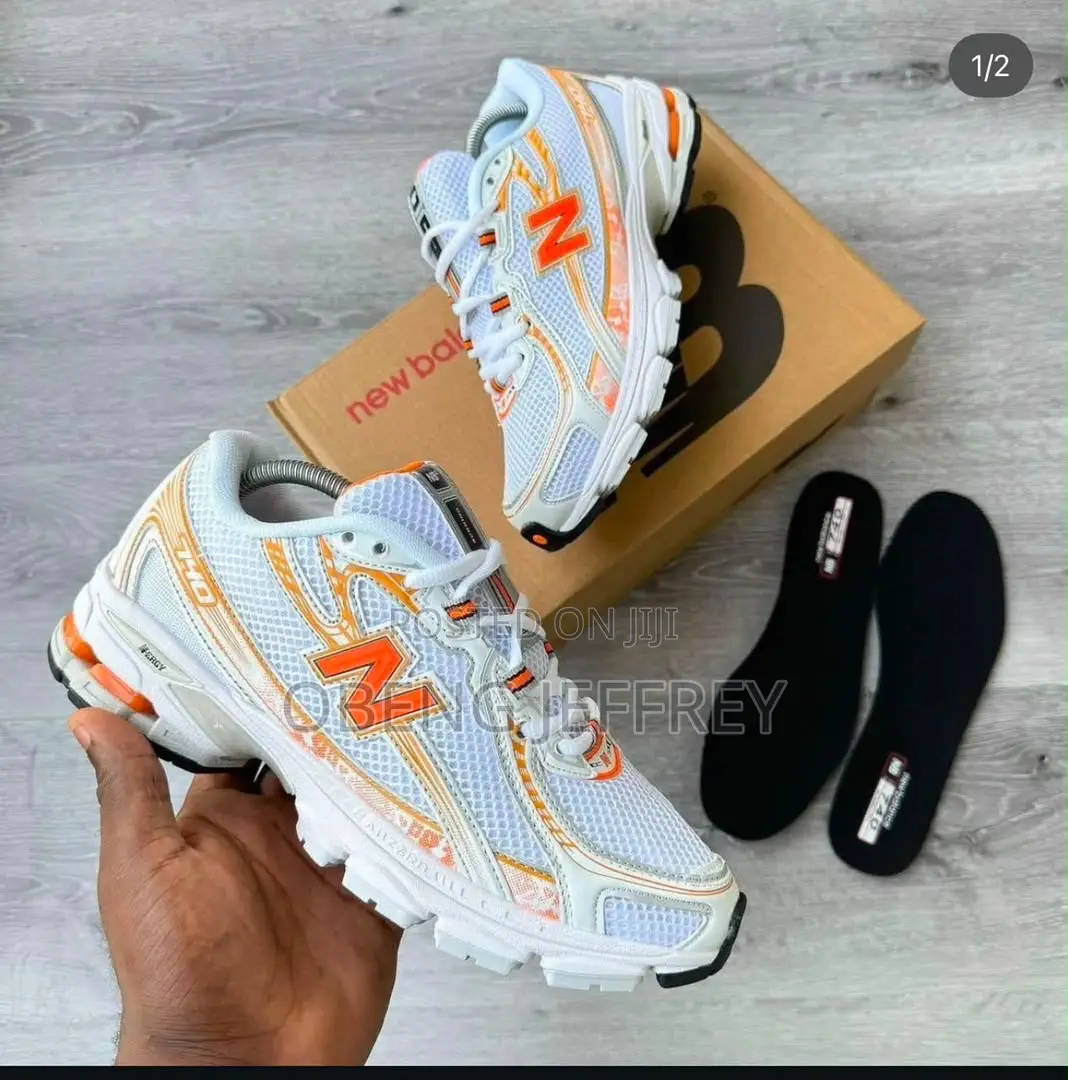 Original New Balance 740 Orange / White