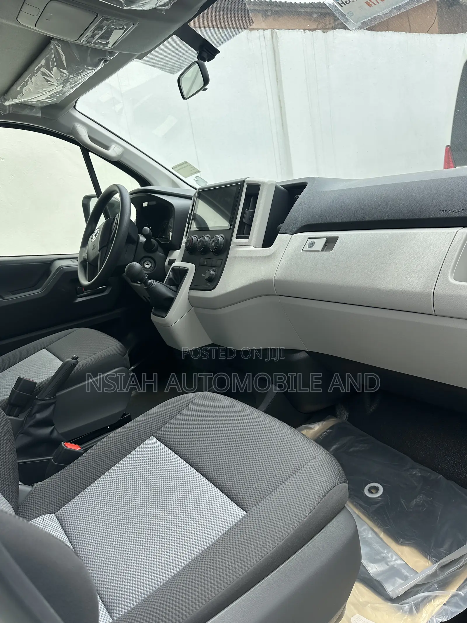 New Toyota HiAce 2025 White