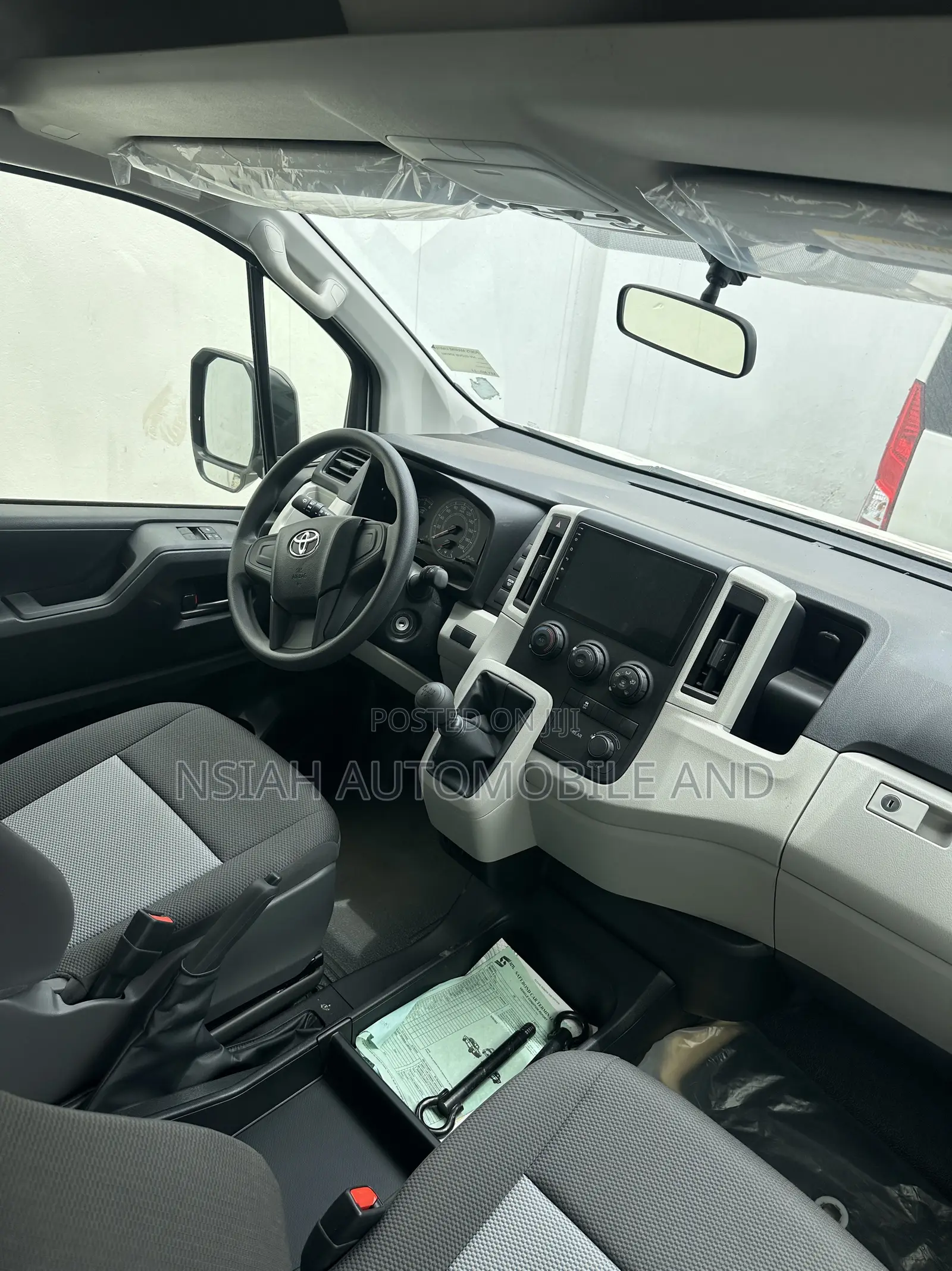 New Toyota HiAce 2025 White