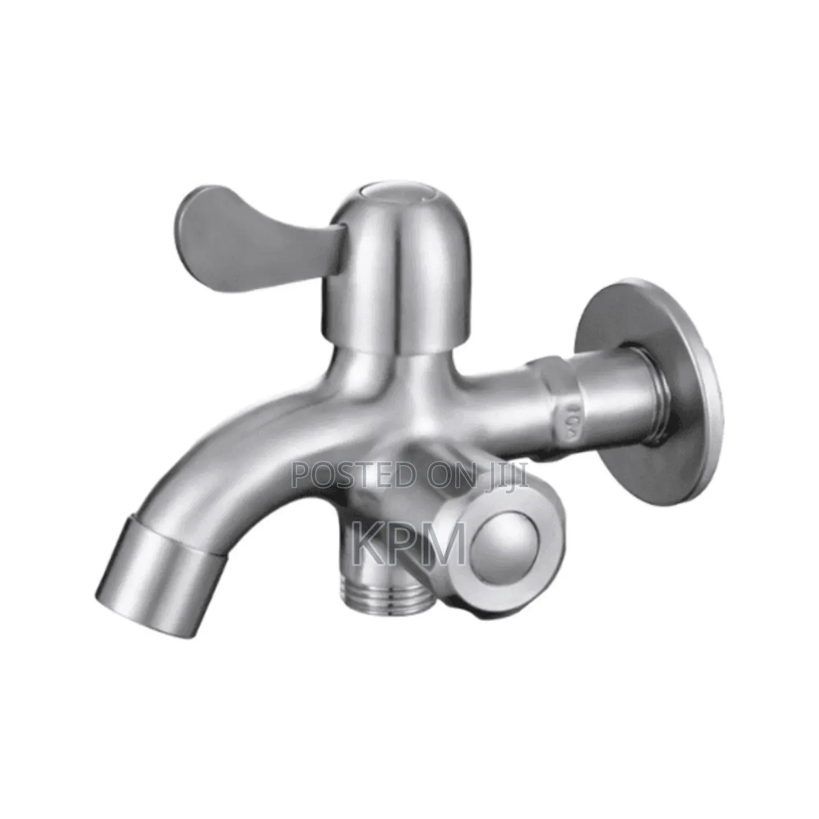 2 in 1 Cold Faucet Double Flow Tap Shower Set
