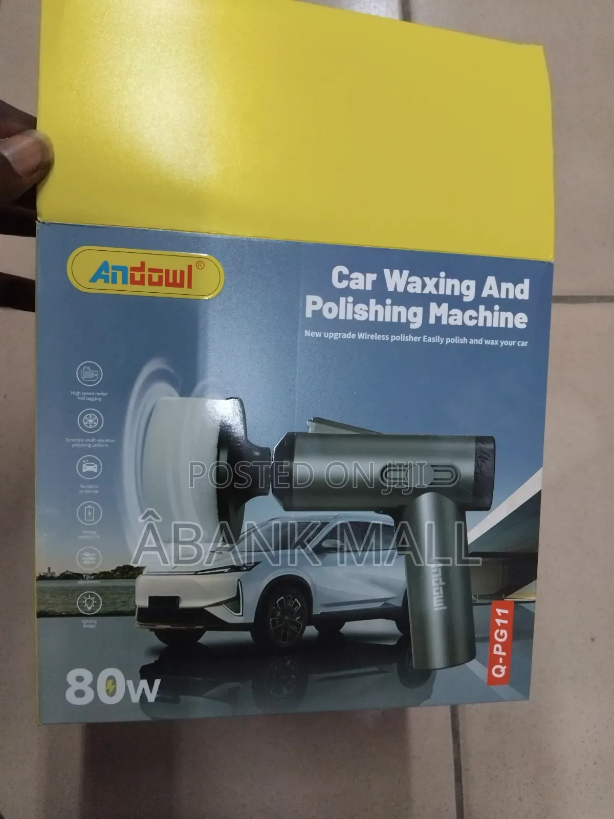 Car Waxing and Polishing Machine