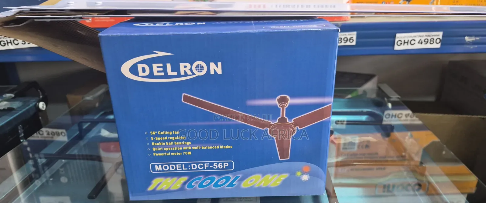 Delron 56′′ Plain Ceiling Fan