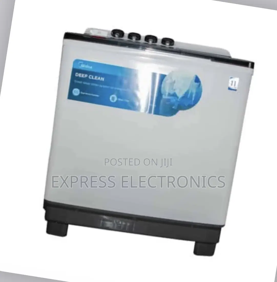 18Kg Topload Twintub Midea Semi Automatic Wm Wash and Spin