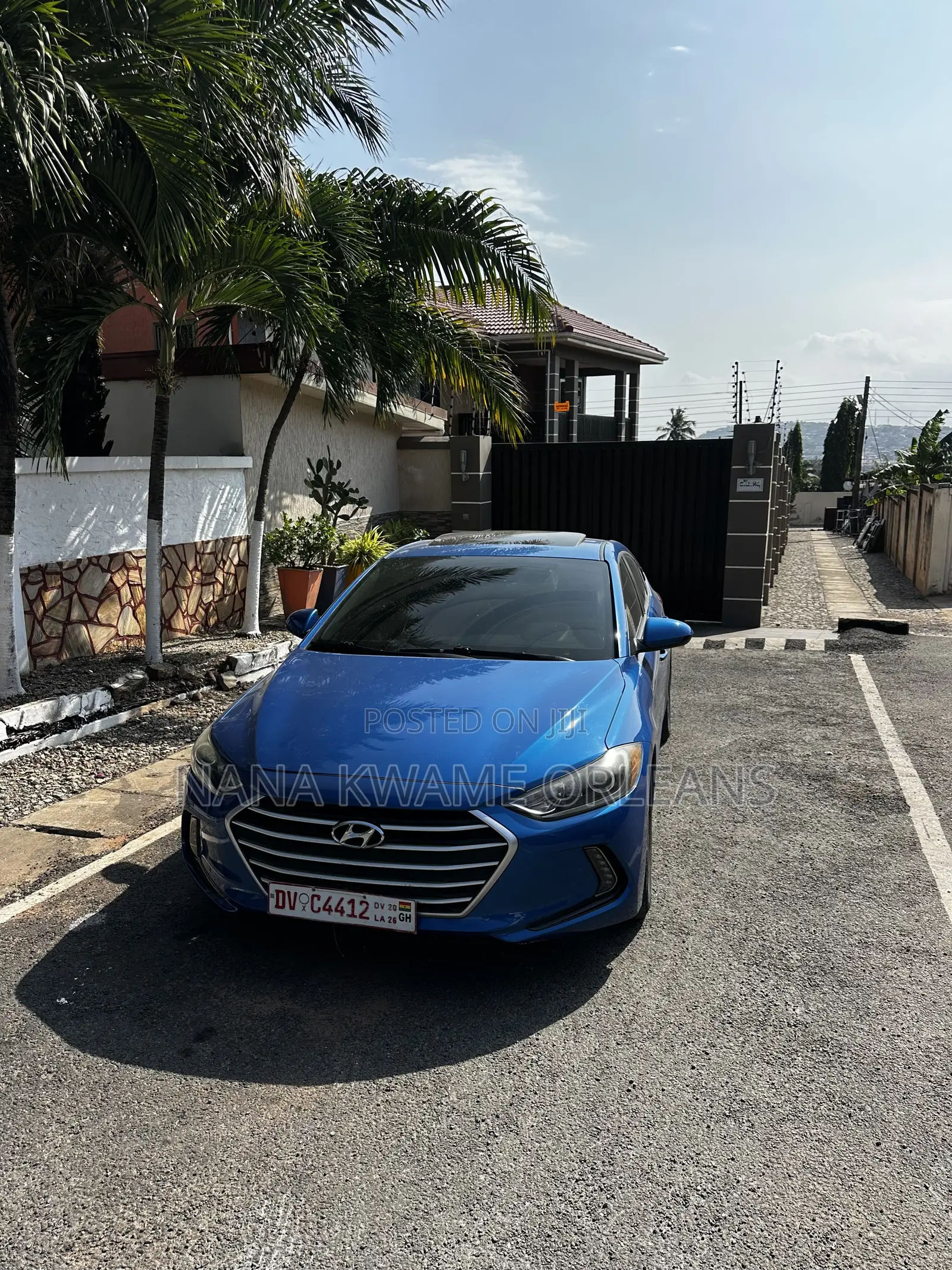 Hyundai Elantra Limited 2018 Blue