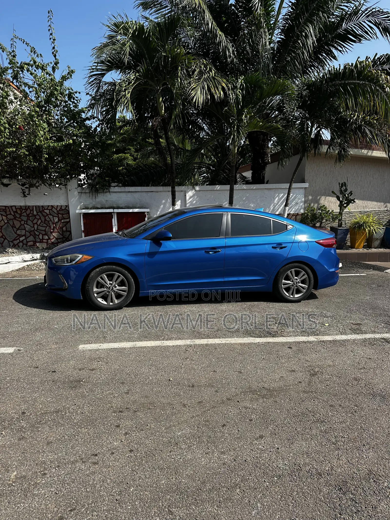 Hyundai Elantra Limited 2018 Blue