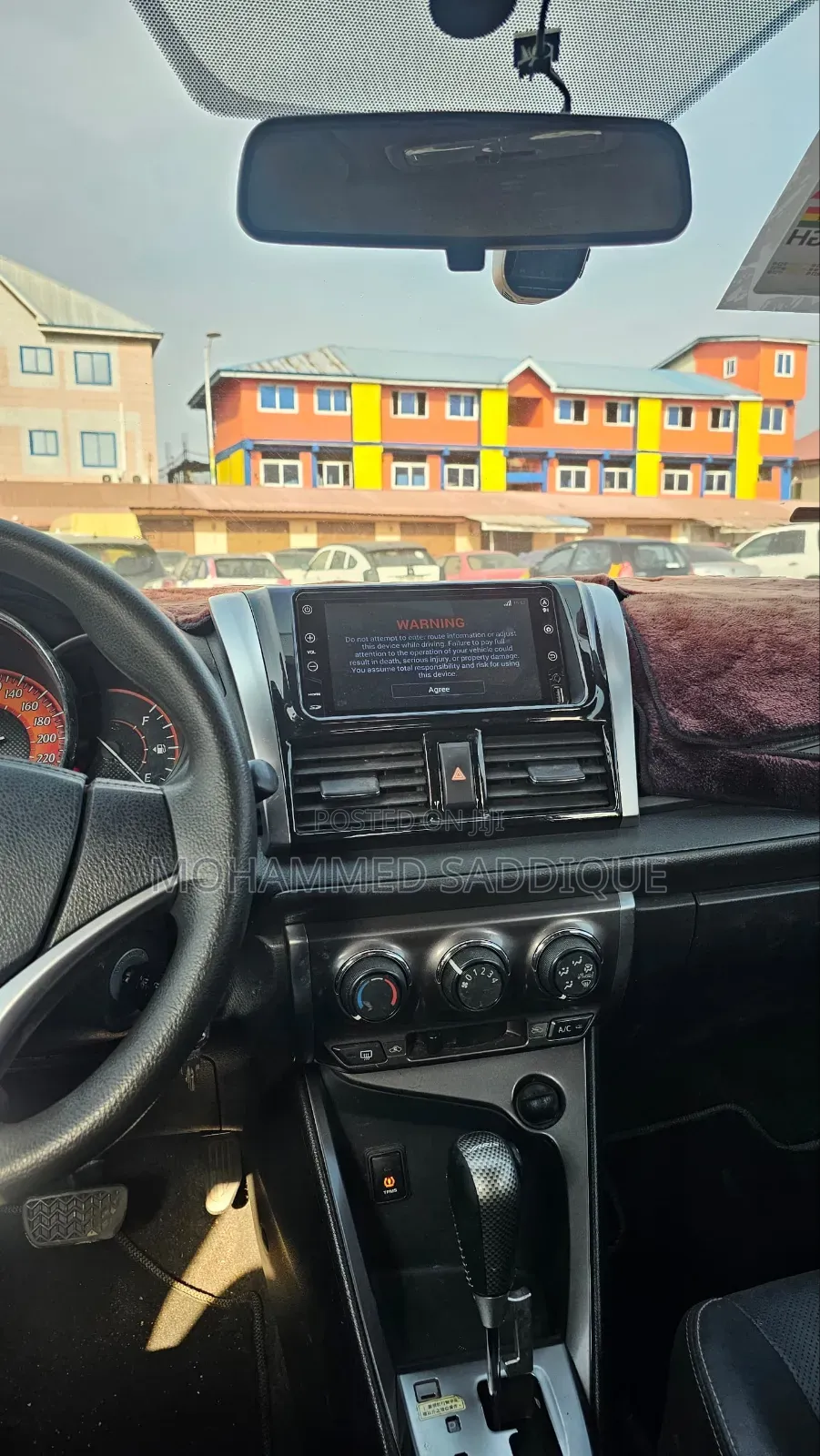 Toyota Yaris 2017 Matt Black