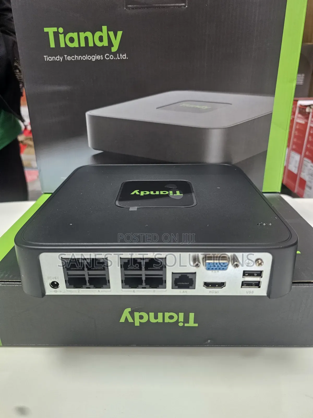 8 Channel NVR With Poe Tiandy