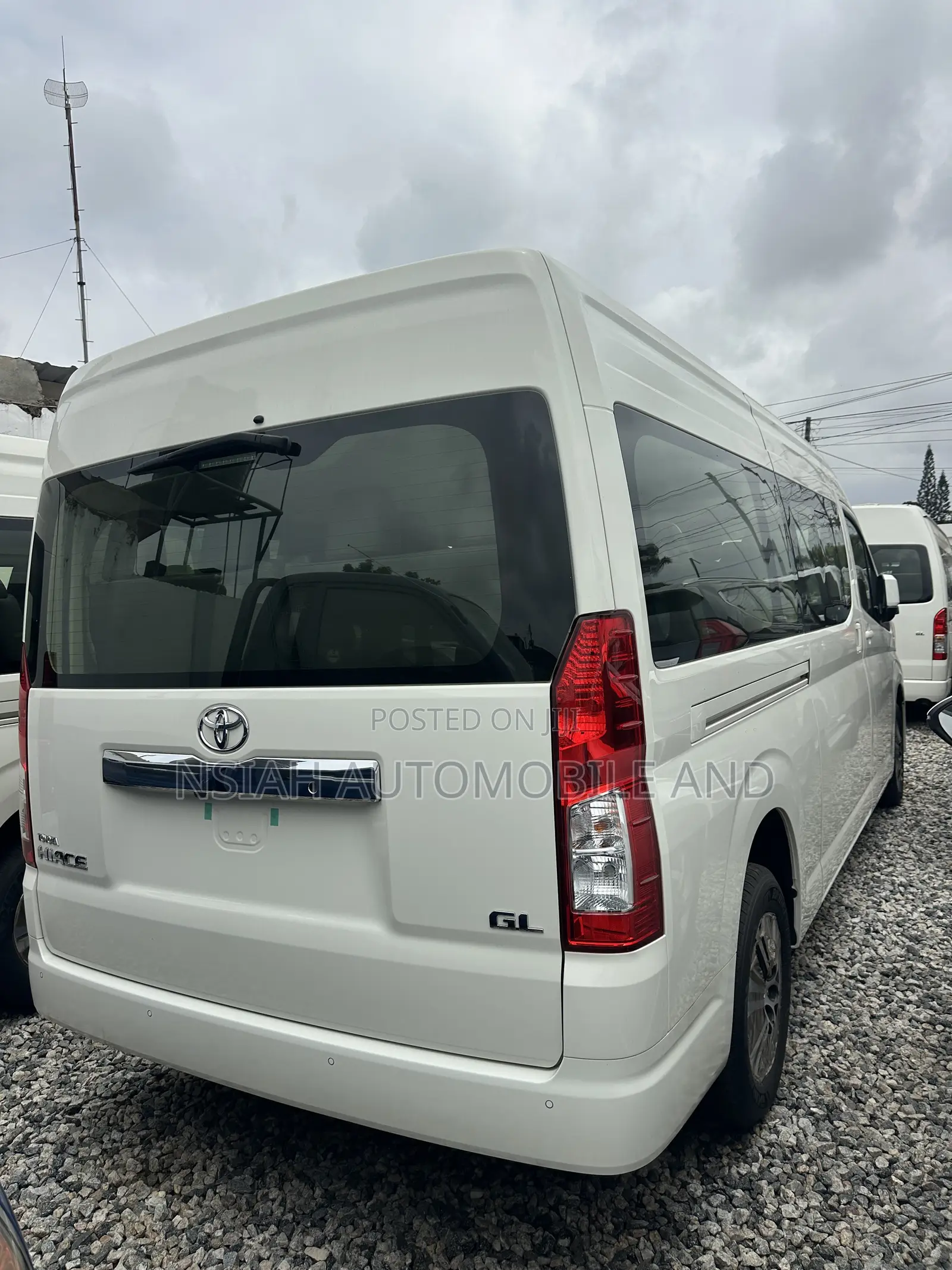 New Toyota HiAce 2025 White