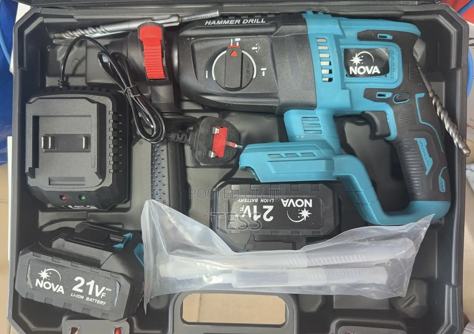 Nova Star Cordless Hammer Drilling Machine 21v