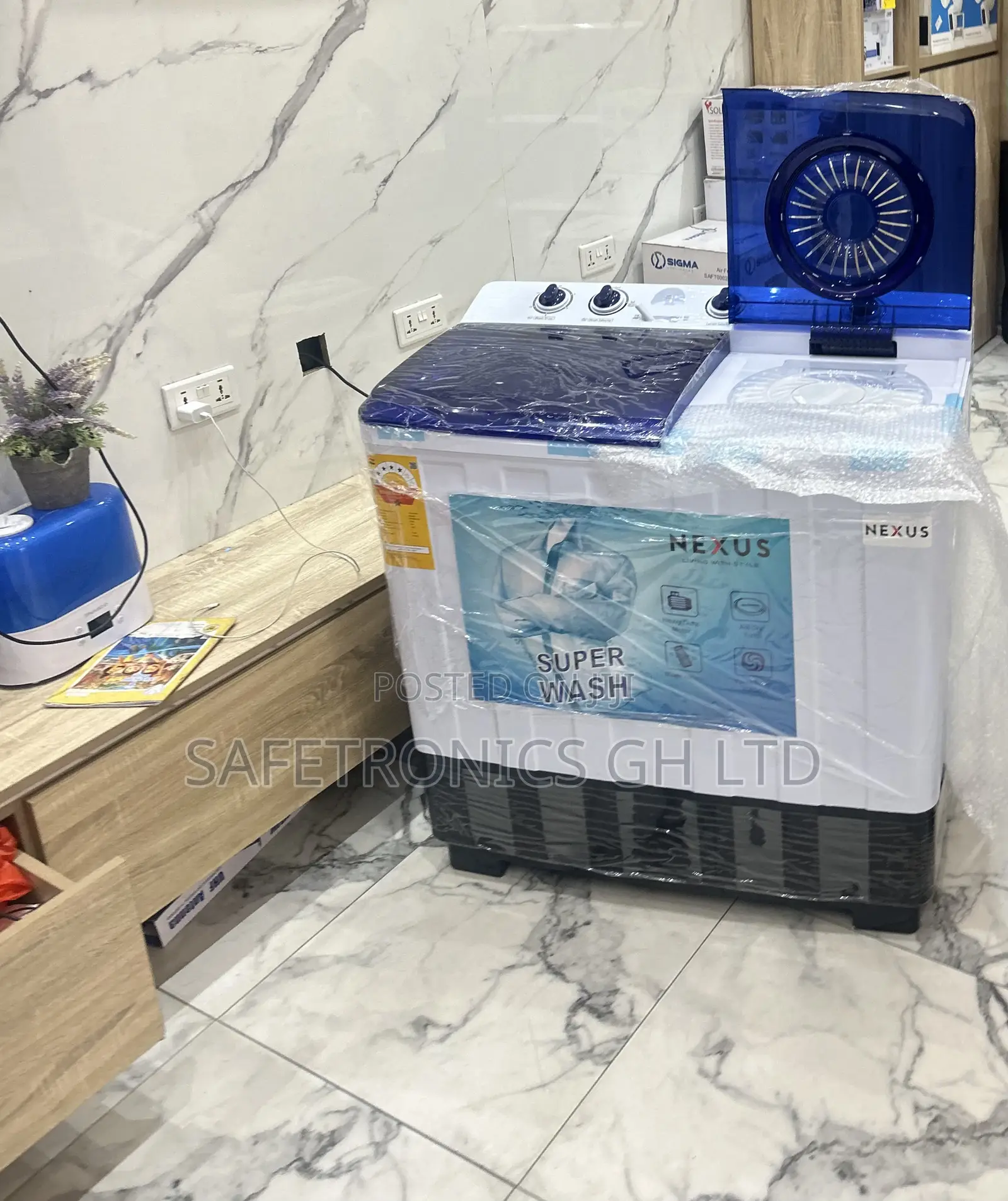 Super Affordable 15 Kg Nexus Semi-Automatic Twin Tub Washing Machine