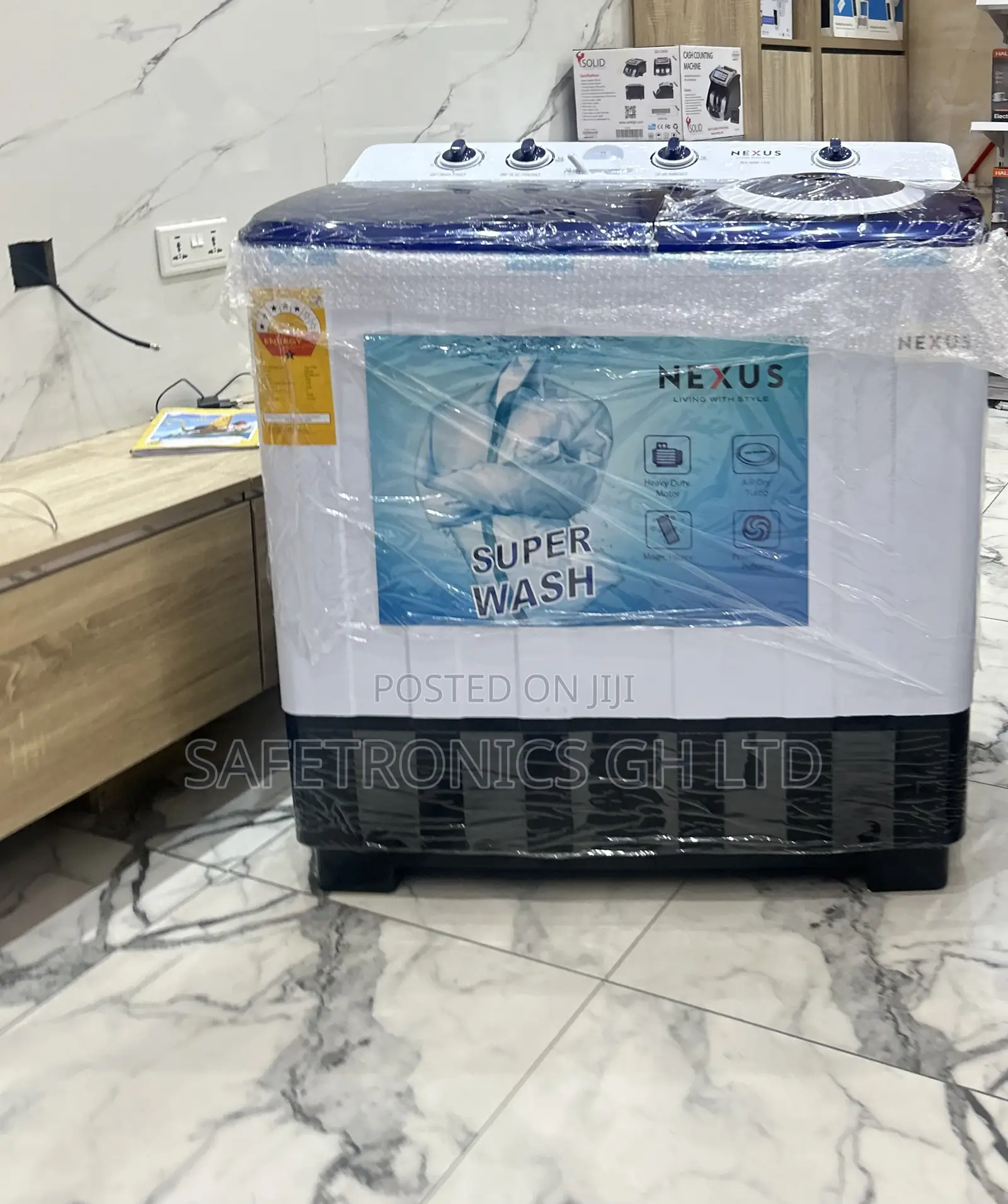 Just Purchase 15 Kg Nexus Semi-Automatic Twin Tub Washing Machine