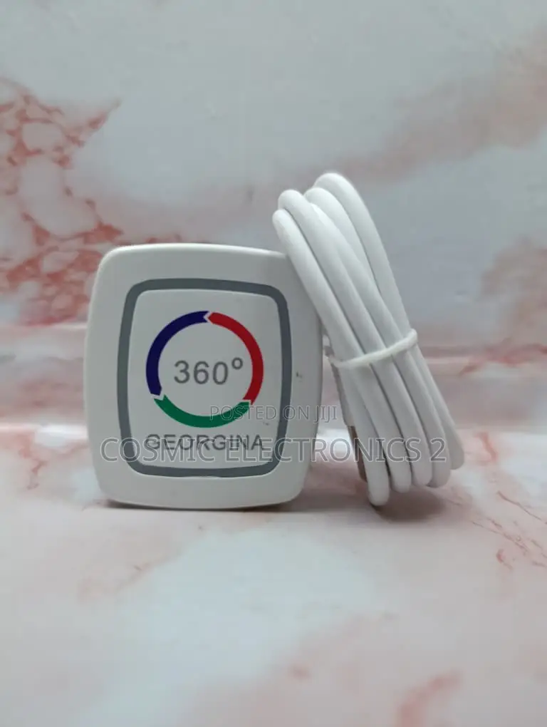 6A Dual USB Fast Charging Wall Charger With LED Light