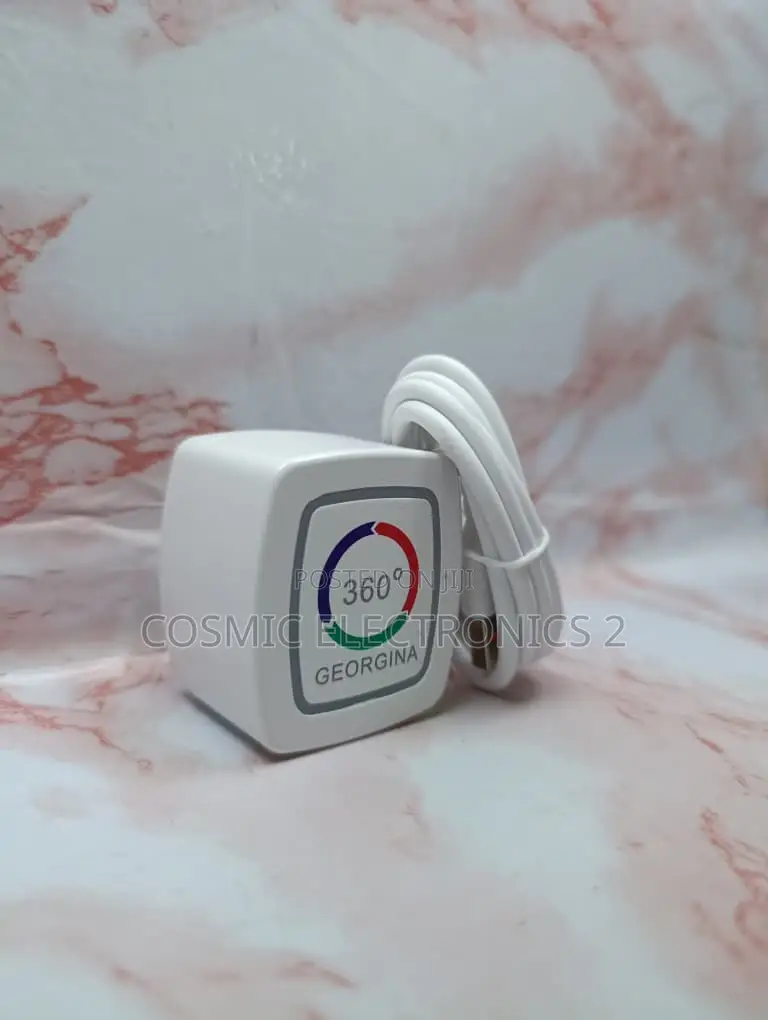 6A Dual USB Fast Charging Wall Charger With LED Light
