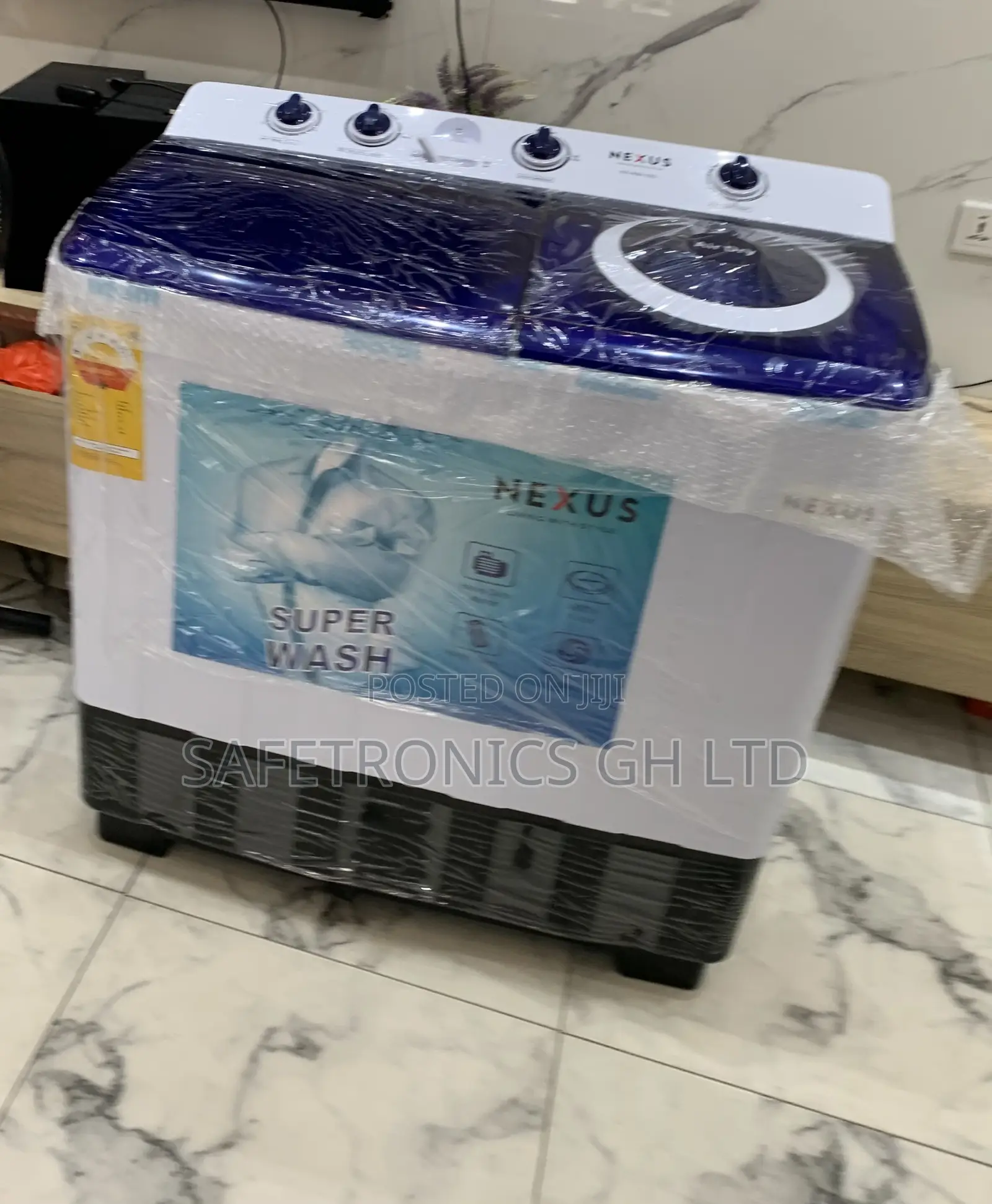 Choose Perfect 15 Kg Nexus Semi-Automatic Twin Tub Washing Machine