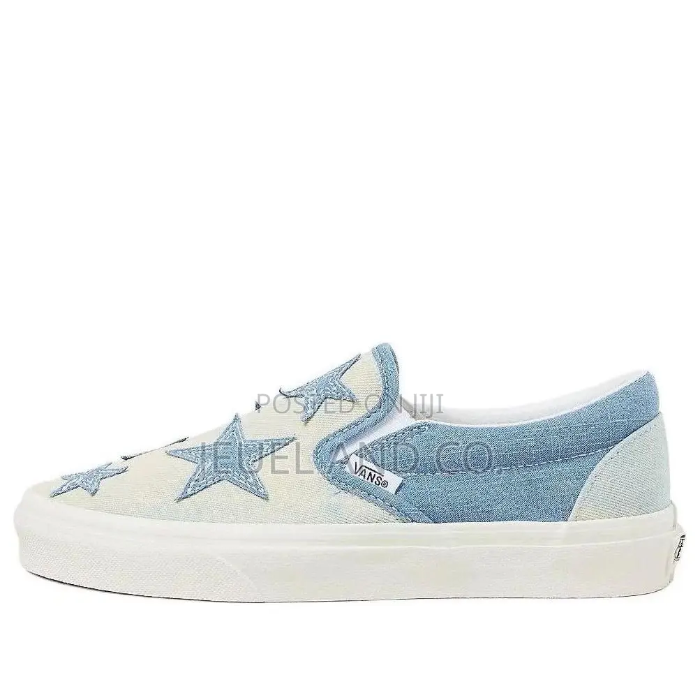 Authentic Vans Classic Slip-on 'Starry Night Denim'-Vn0009q7dnm