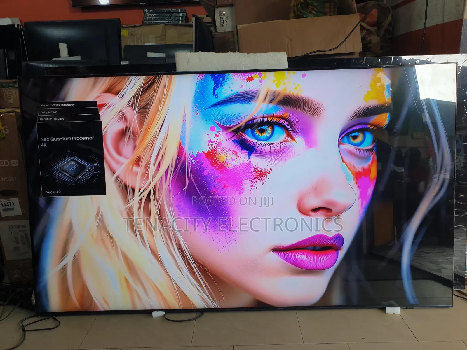 75"neo Qled Samsung Uhd HDR Smart Satellite TV