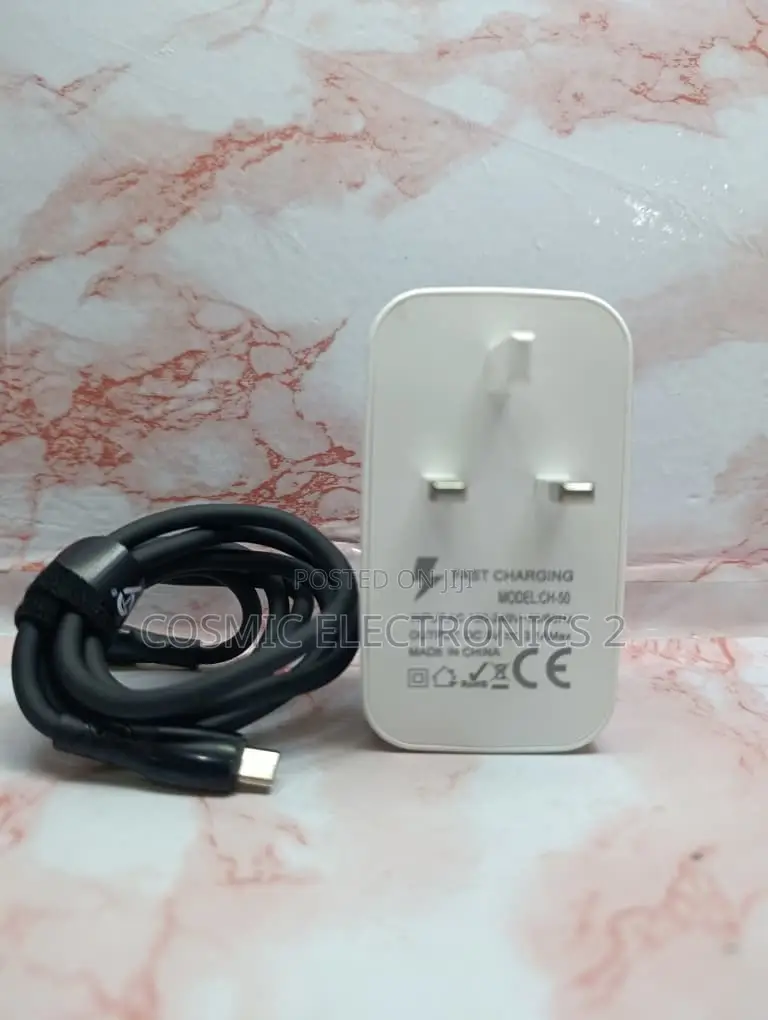 9T CH-50 6-Port USB Travel Charger – 20W Fast Charging