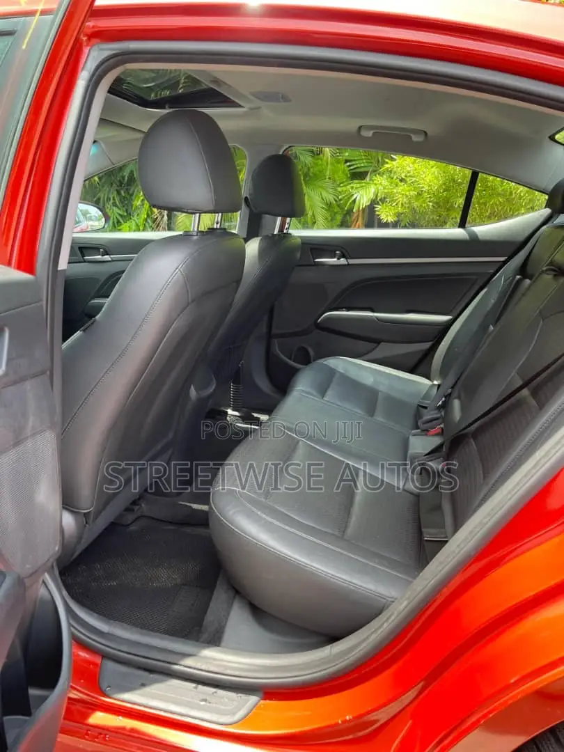 Hyundai Elantra Limited 2018 Red