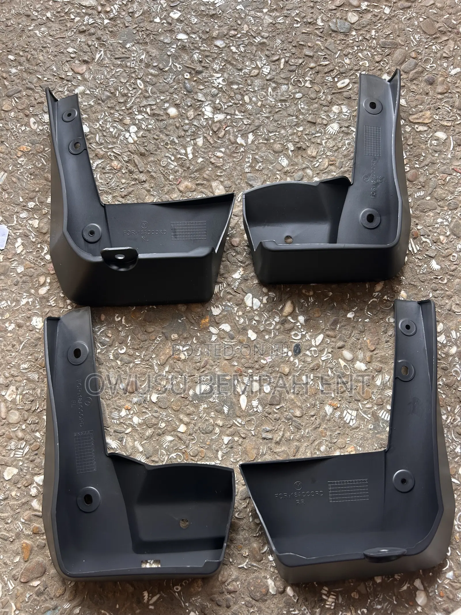 Honda Accord 2018-2022 Mud Guard Rubber