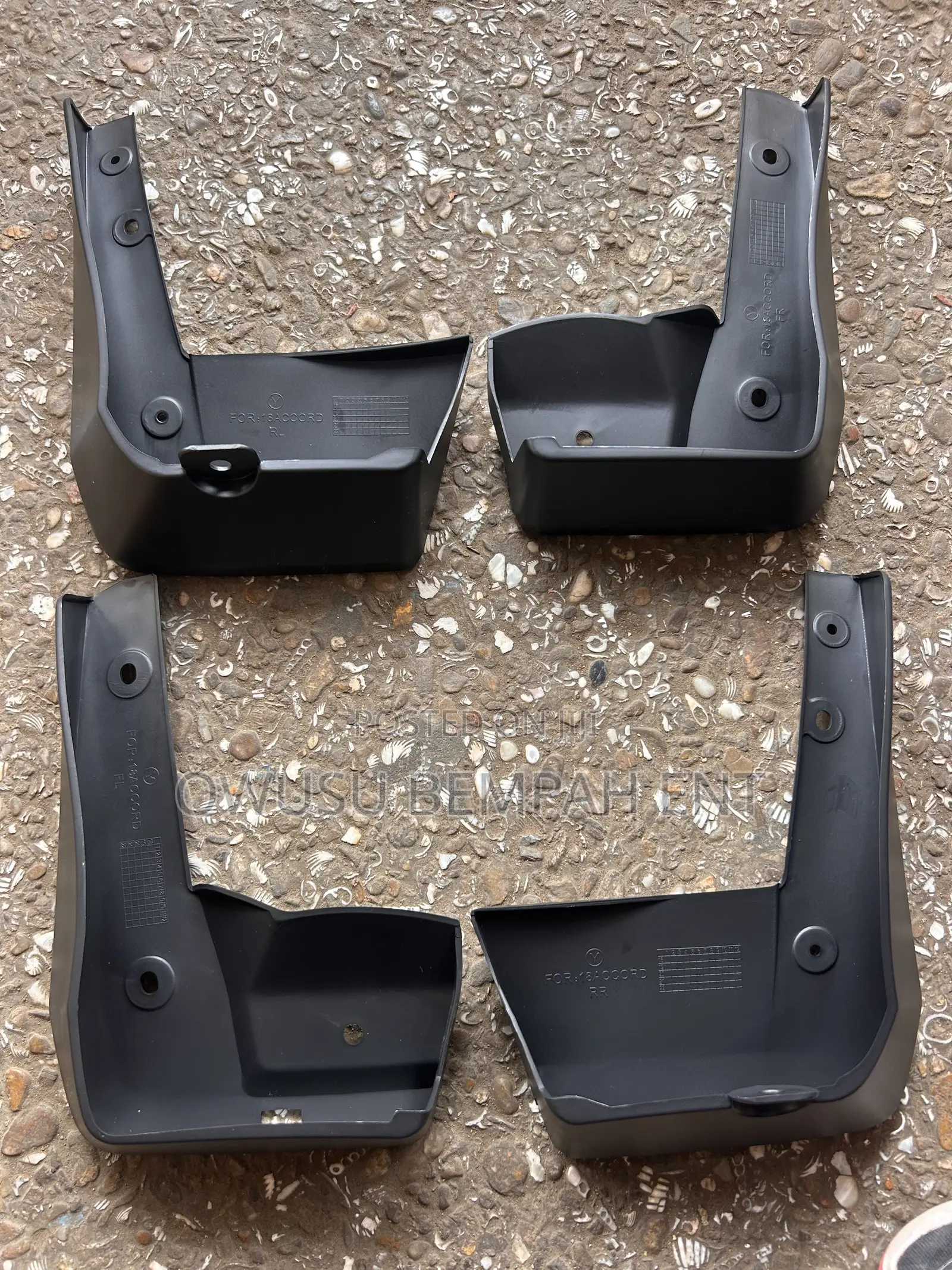 Honda Accord 2018-2022 Mud Guard Rubber