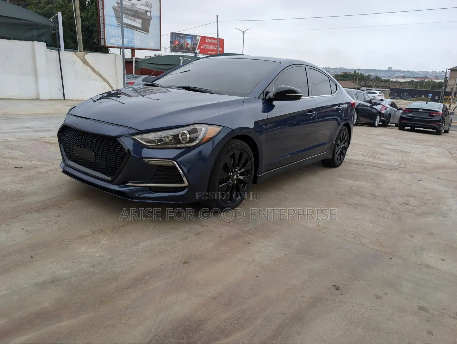 Hyundai Elantra Sport Sedan FWD (1.6L 4cyl 6M) 2017 Blue