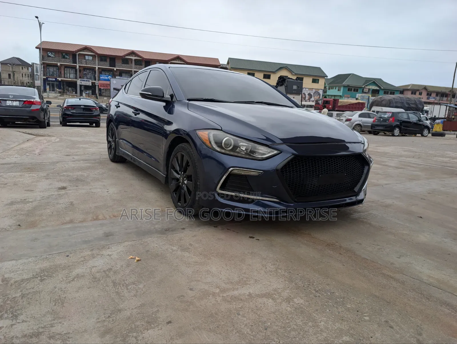 Hyundai Elantra Sport Sedan FWD (1.6L 4cyl 6M) 2017 Blue