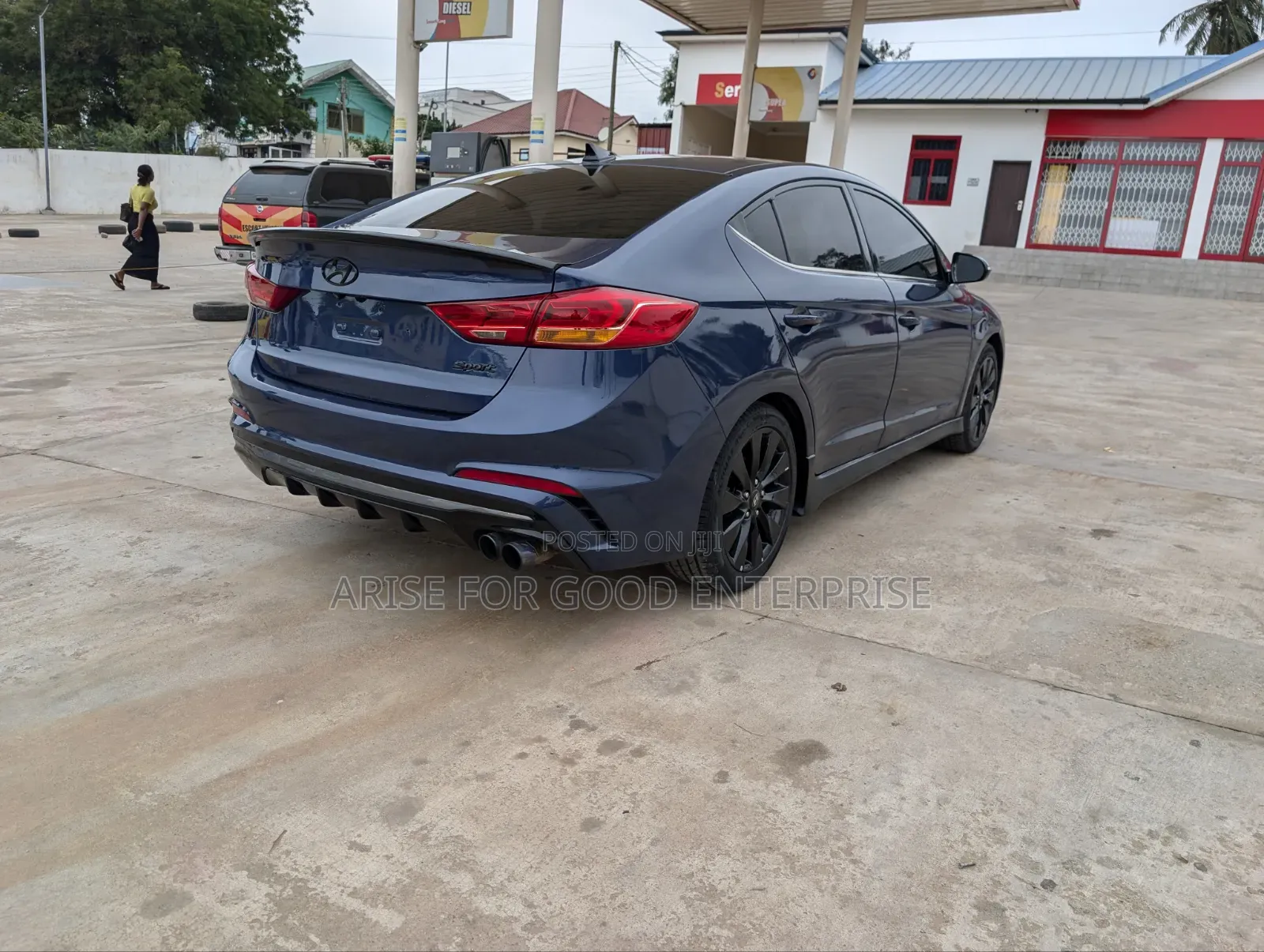 Hyundai Elantra Sport Sedan FWD (1.6L 4cyl 6M) 2017 Blue