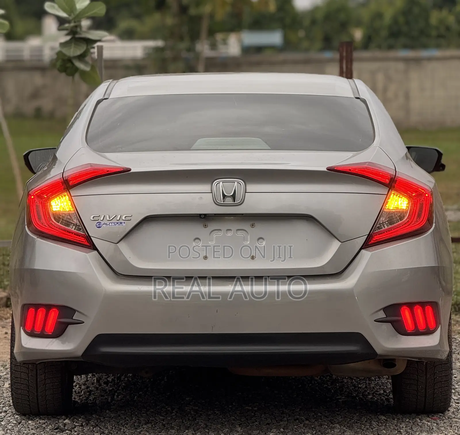 Honda Civic EX 4dr Sedan (2.0L 4cyl) 2017 Silver