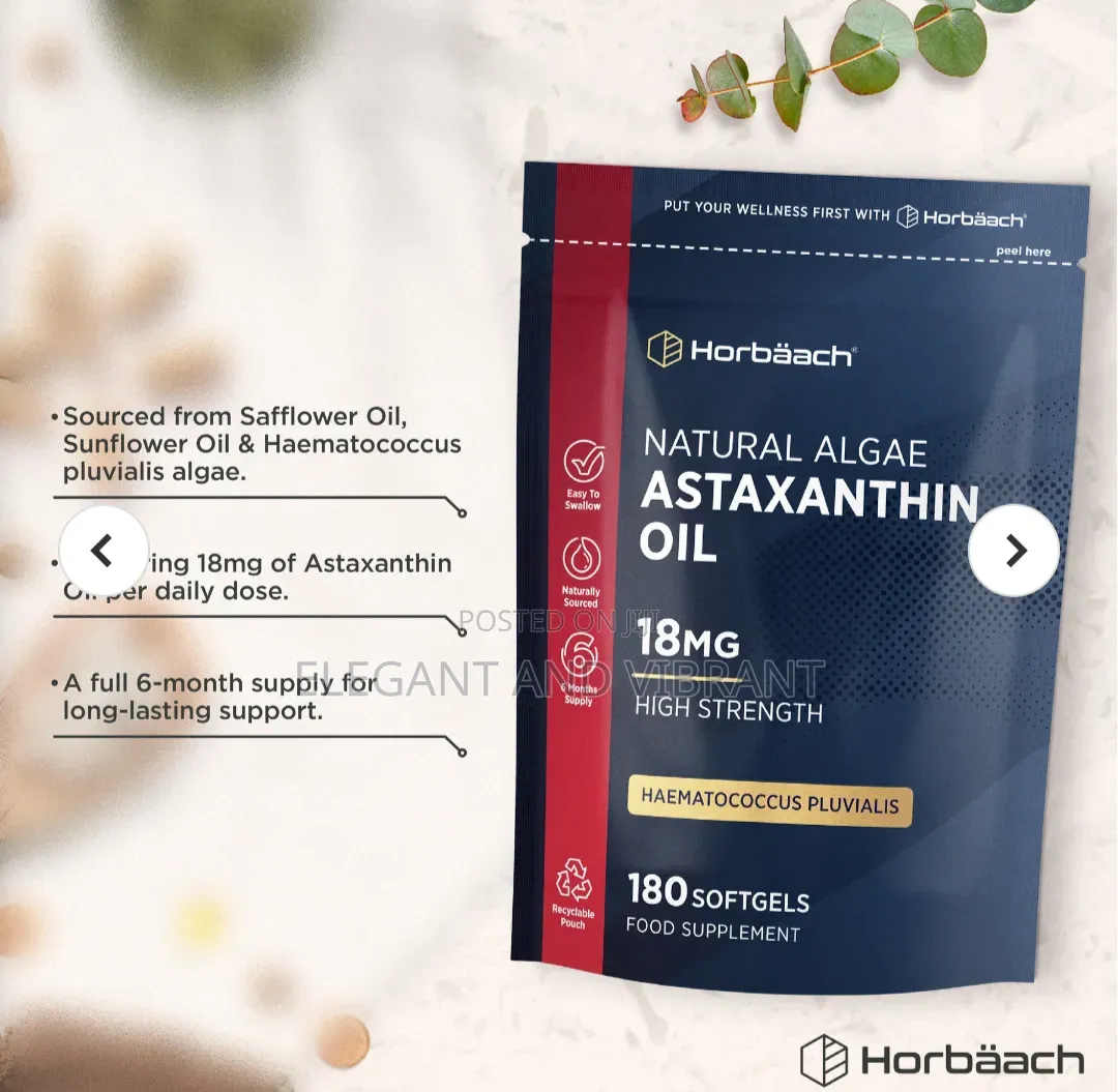 Astaxanthin 18 Mg | 180 Soft Gel