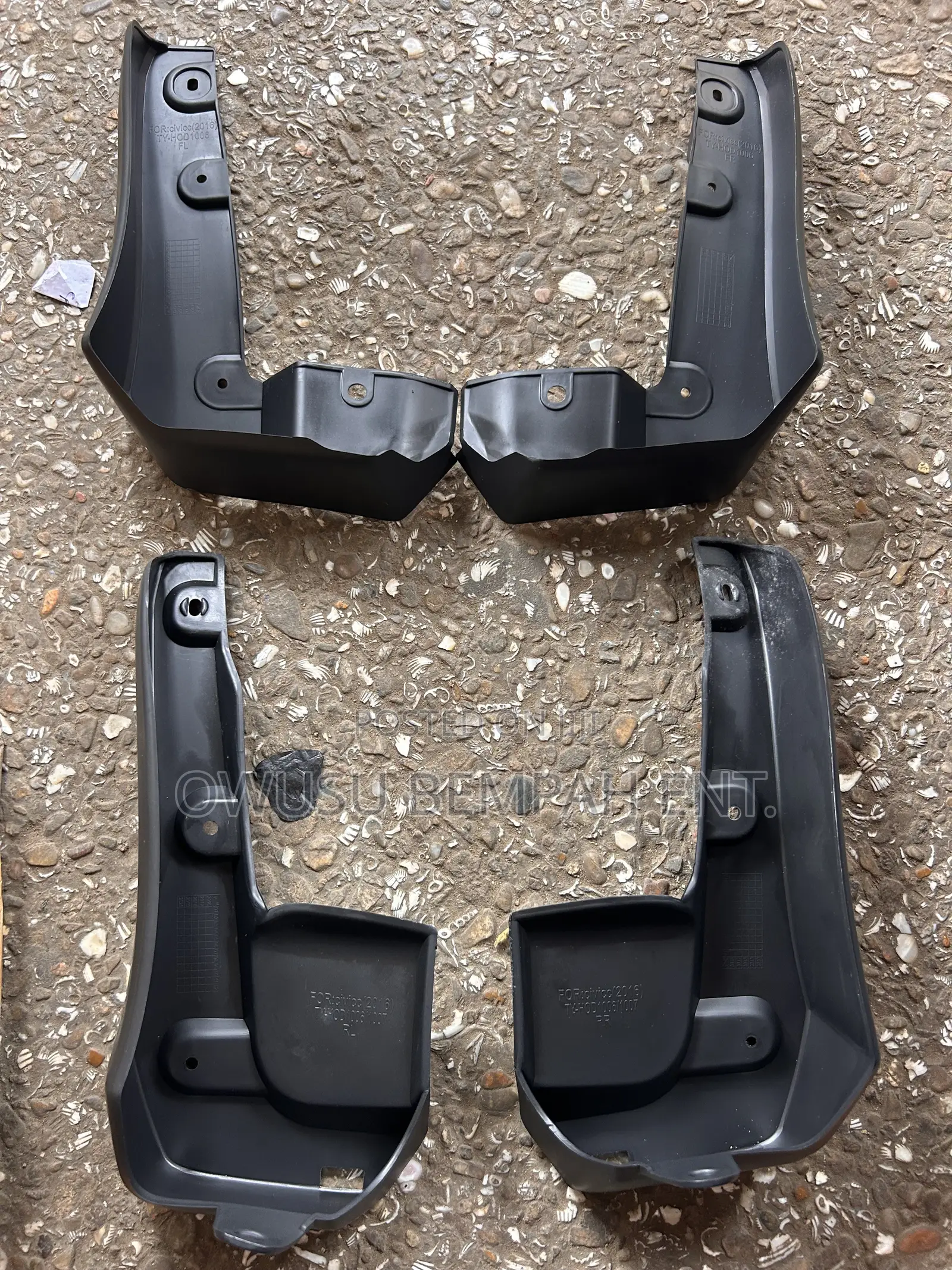Honda Civic 2016-2021 Mud Guard Rubber