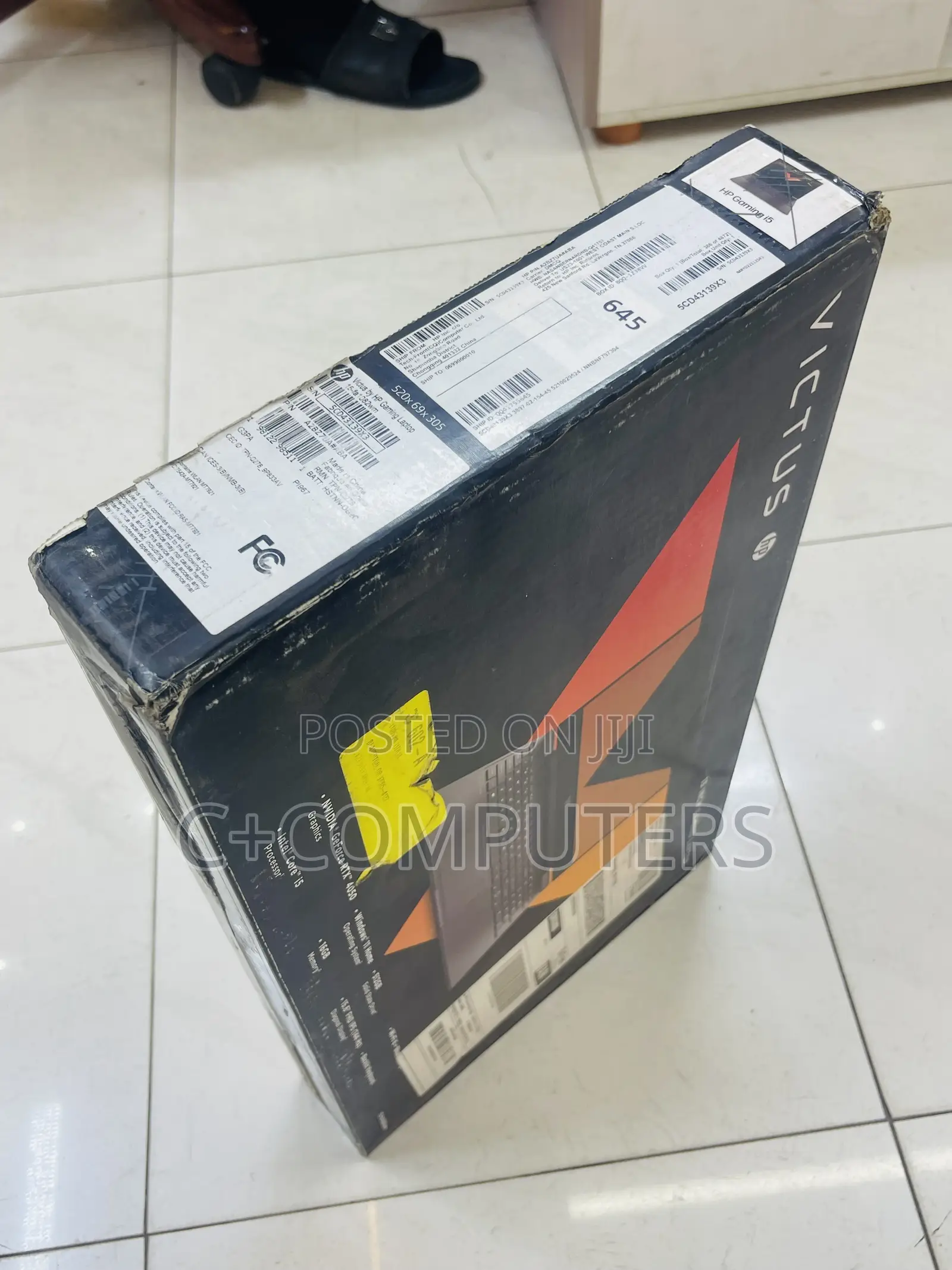 New Laptop HP Victus 15 16GB Intel Core i5 SSD 512GB